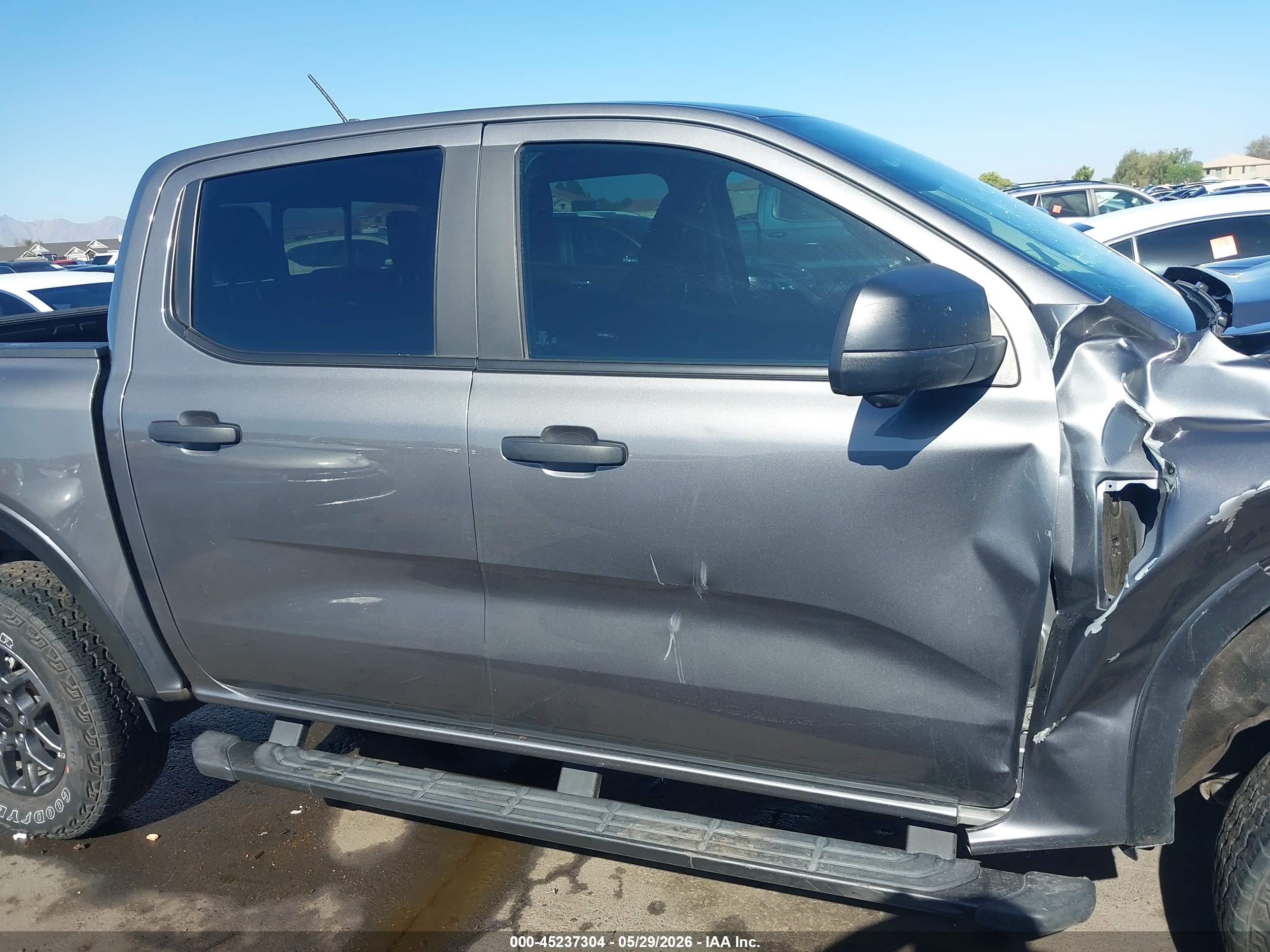 2024 Ford Ranger Xlt Gray vin: 1FTER4HH7RLE34506