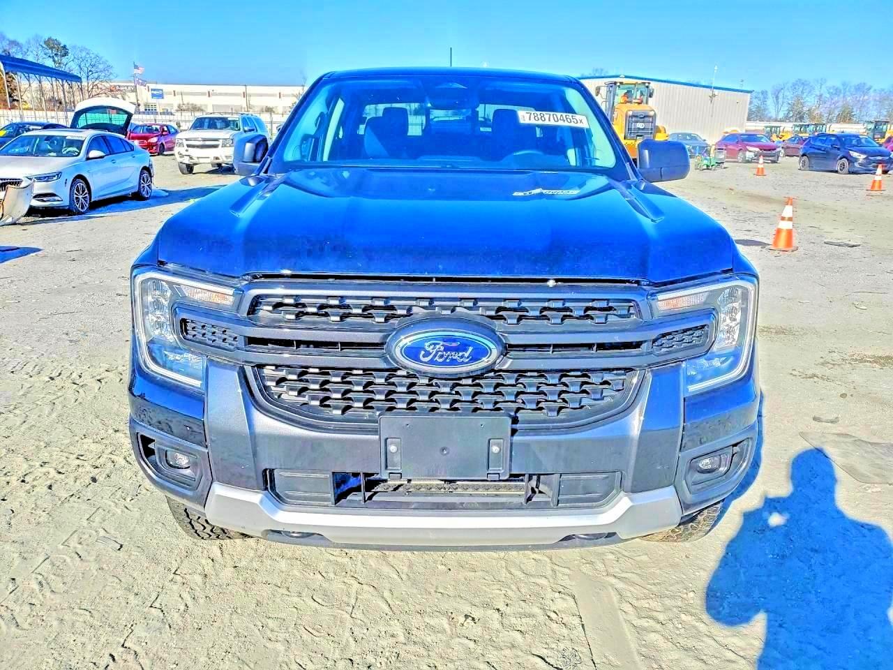 2025 Ford Ranger Xlt Black vin: 1FTER4HP6SLE15409