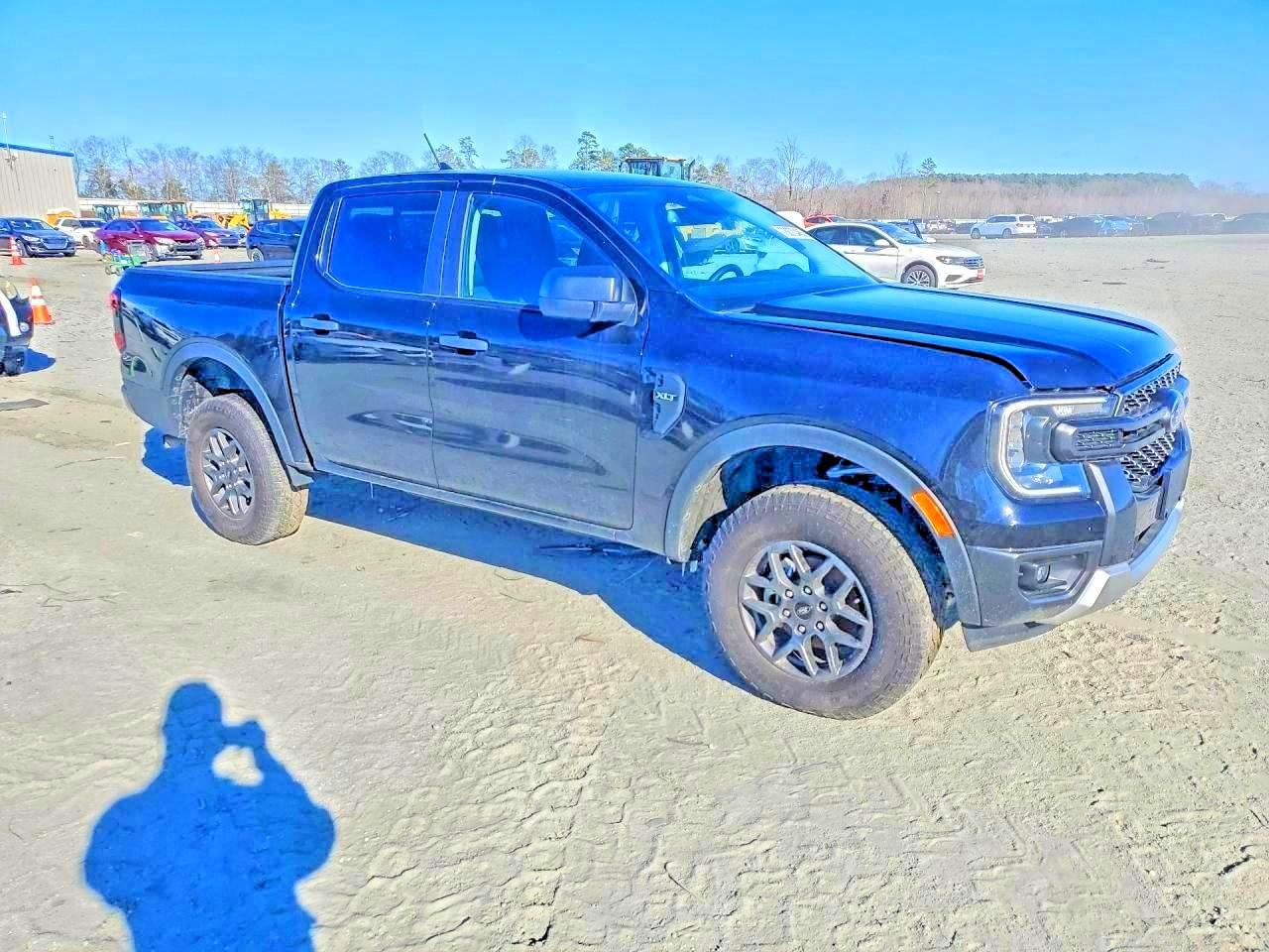 2025 Ford Ranger Xlt Black vin: 1FTER4HP6SLE15409