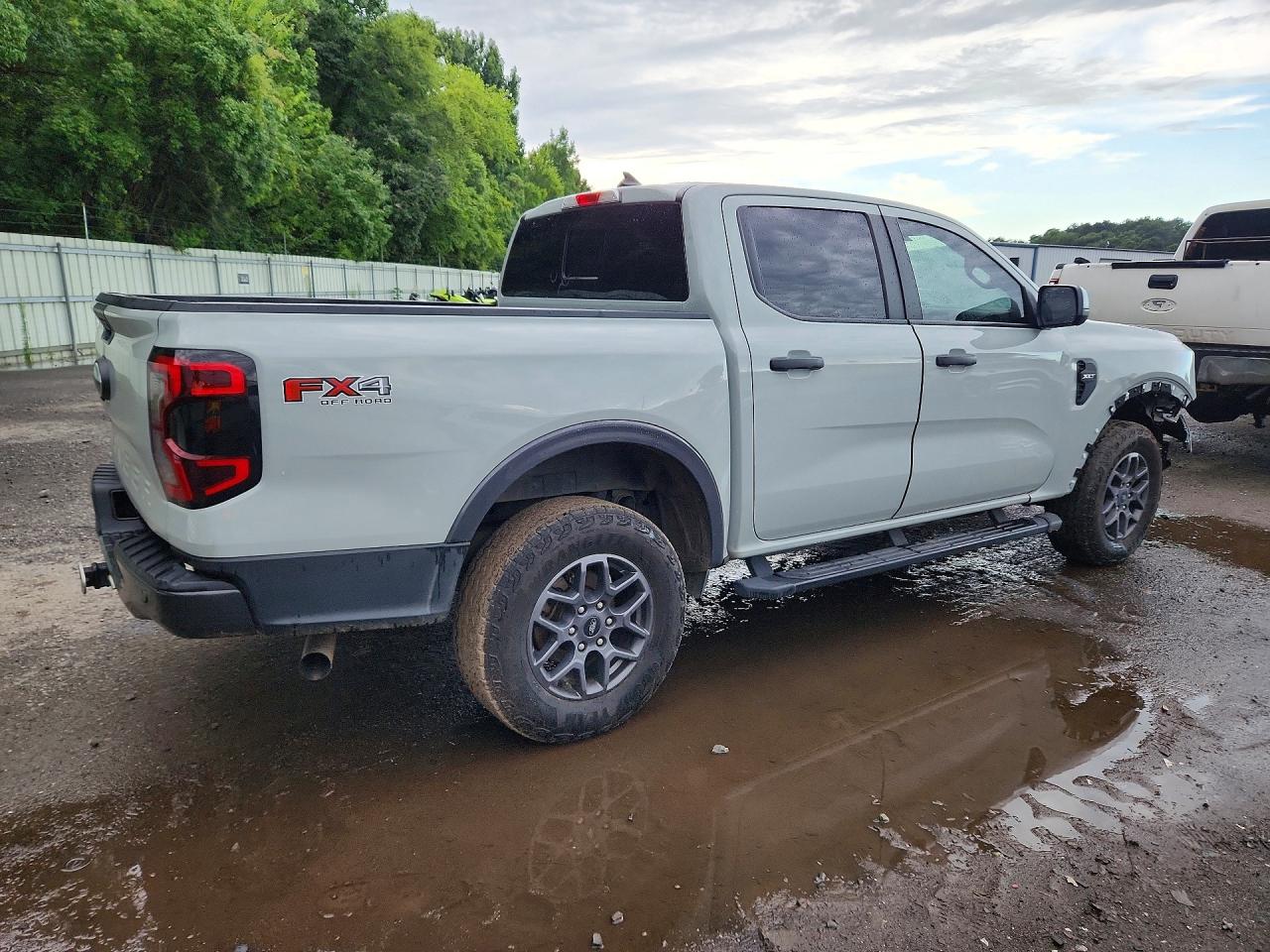 2024 Ford Ranger Xlt Gray vin: 1FTER4HPXRLE62338