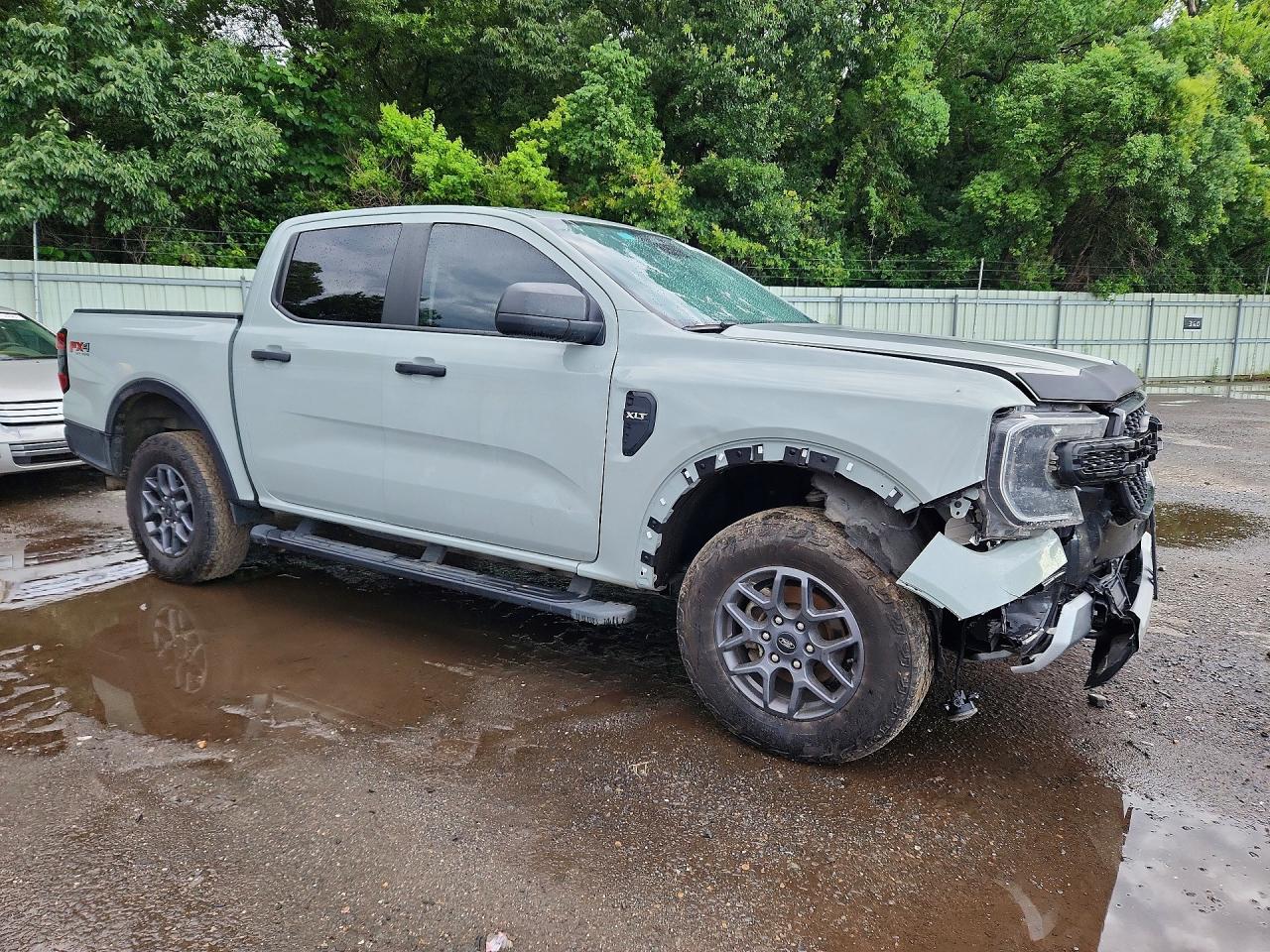 2024 Ford Ranger Xlt Gray vin: 1FTER4HPXRLE62338