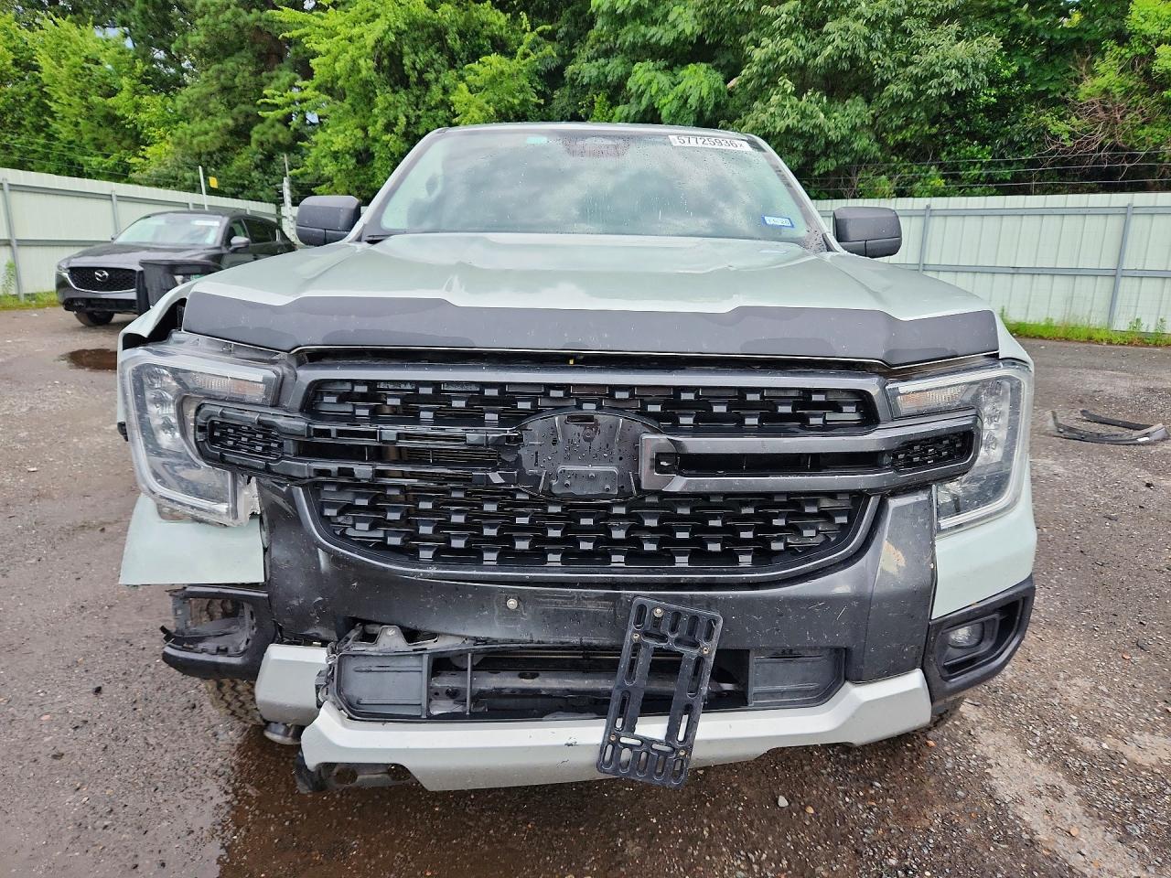 2024 Ford Ranger Xlt Gray vin: 1FTER4HPXRLE62338