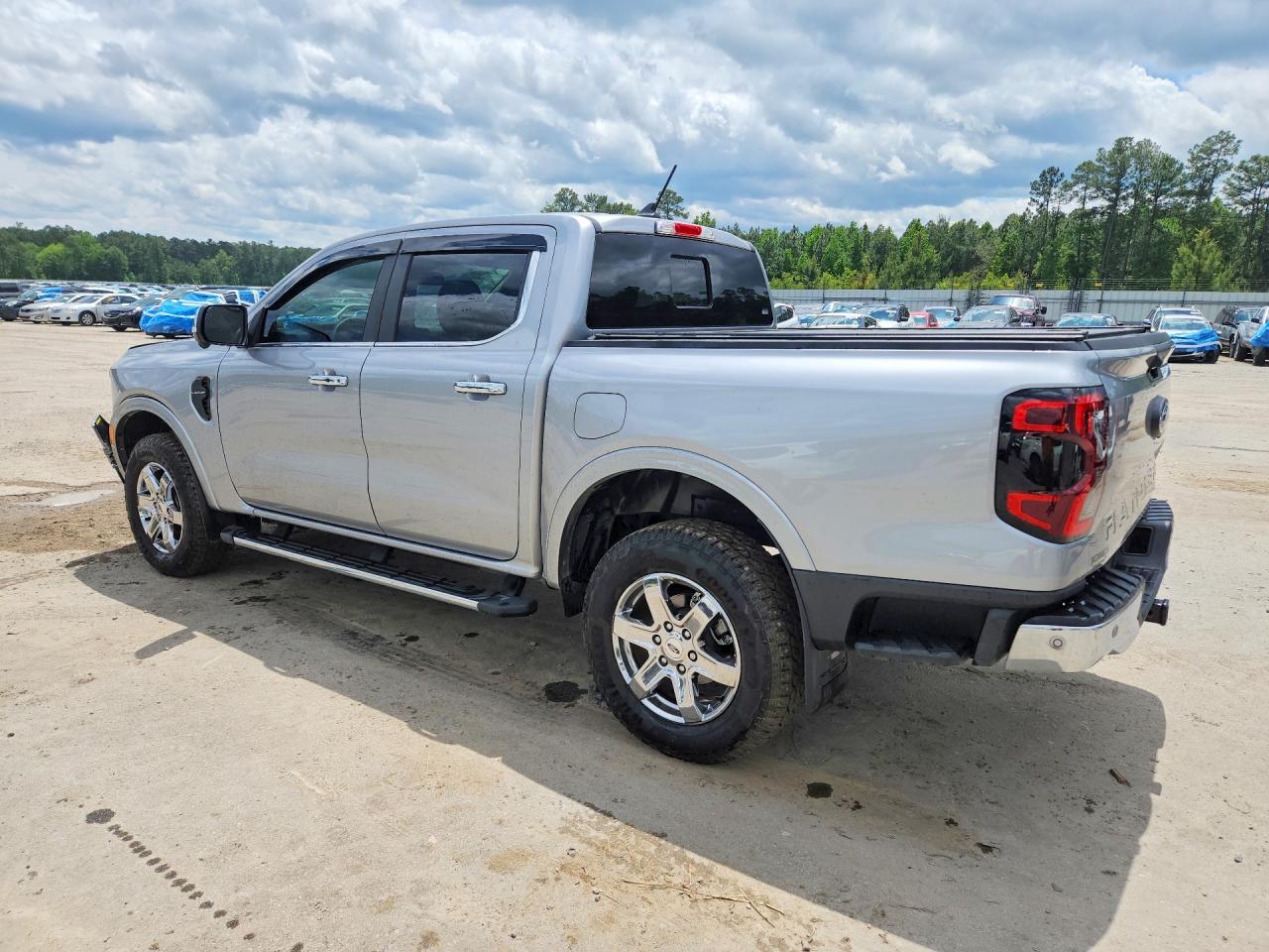 2024 Ford Ranger Lariat Silver vin: 1FTER4JH1RLE54275