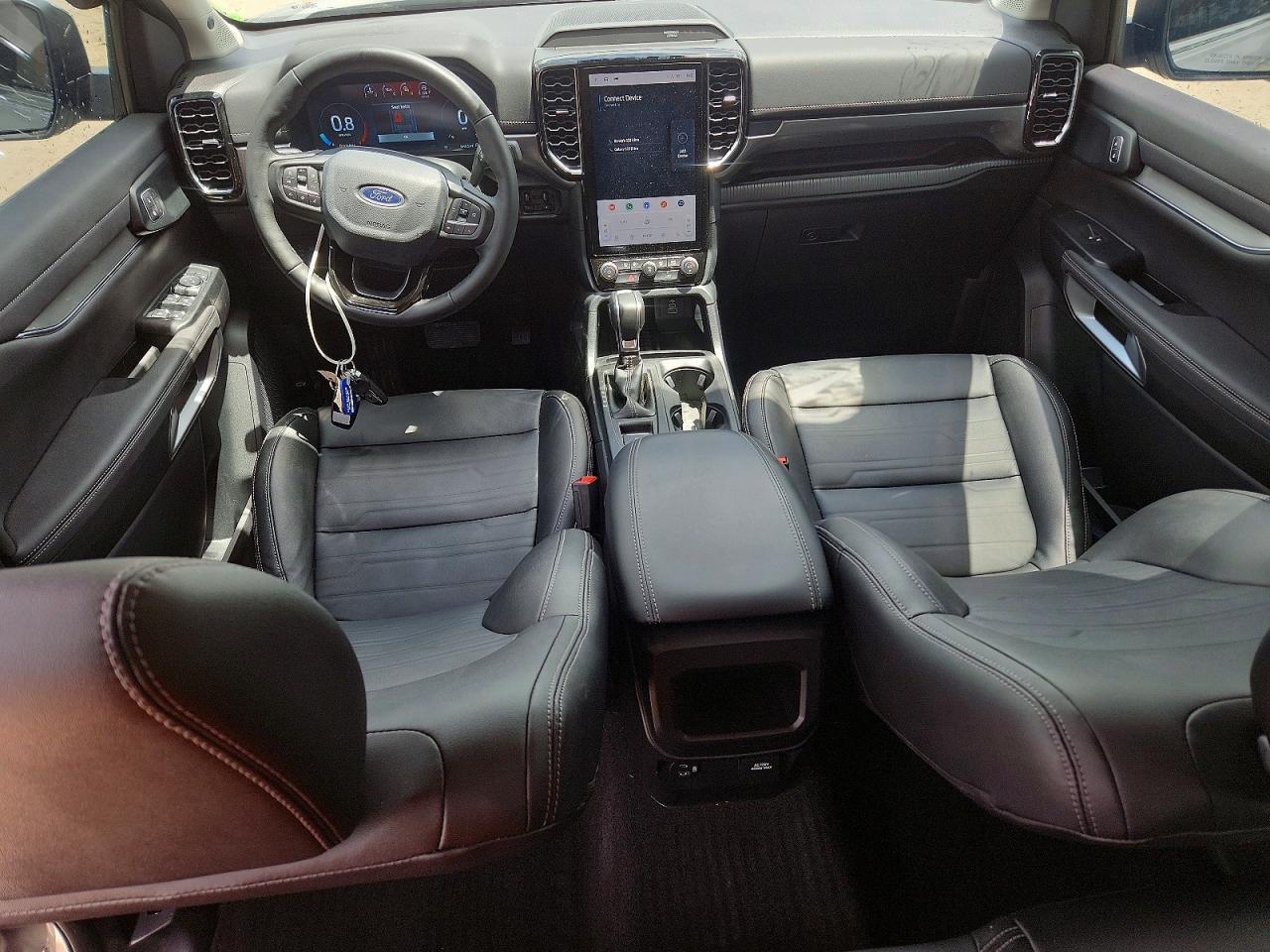 2024 Ford Ranger Lariat Silver vin: 1FTER4JH1RLE54275