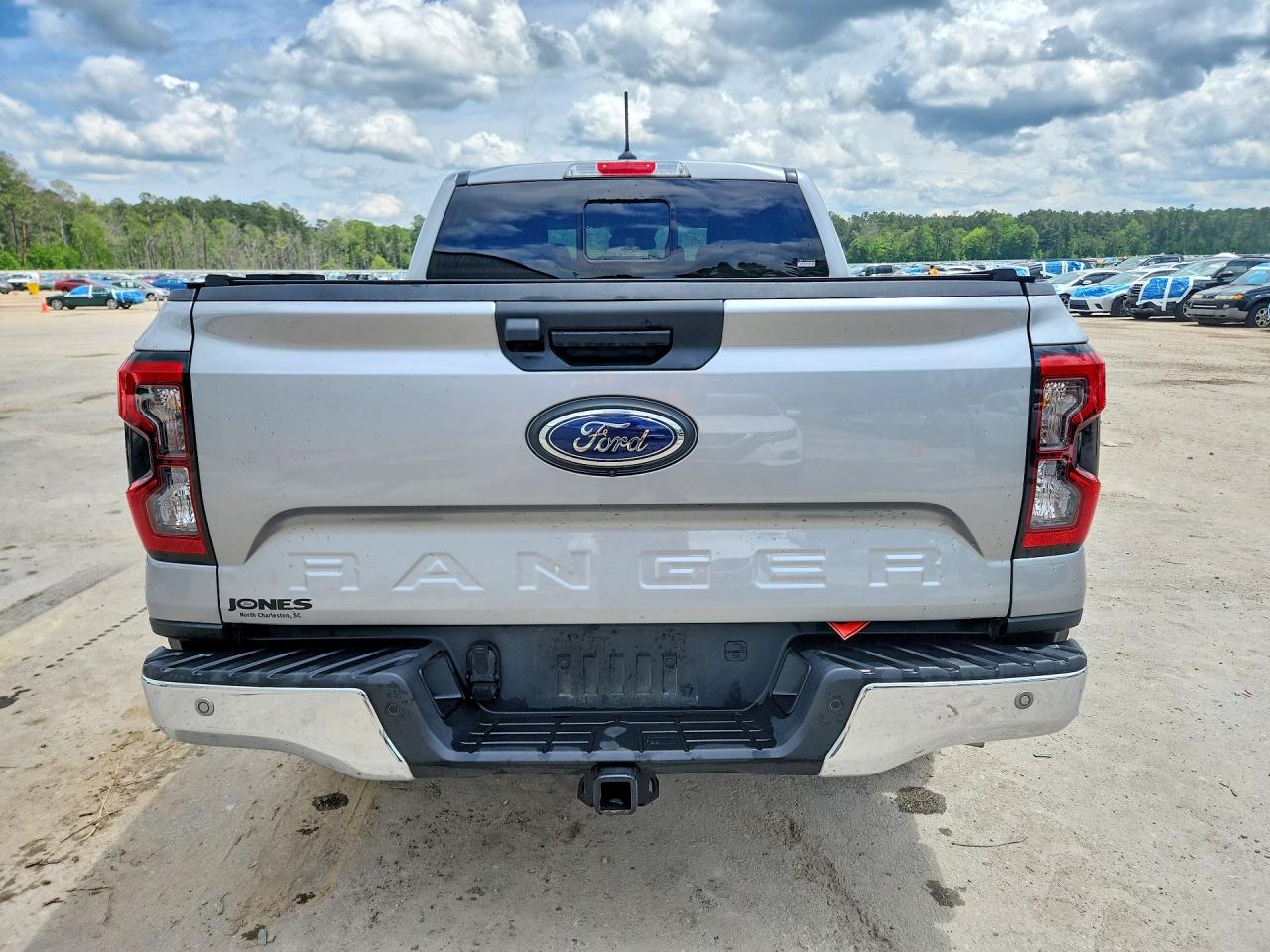 2024 Ford Ranger Lariat Silver vin: 1FTER4JH1RLE54275
