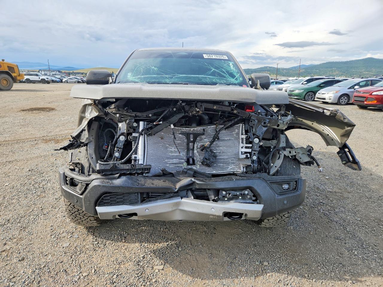 2026 Ford Ranger Raptor Gray vin: 1FTER4LR2TLE10251