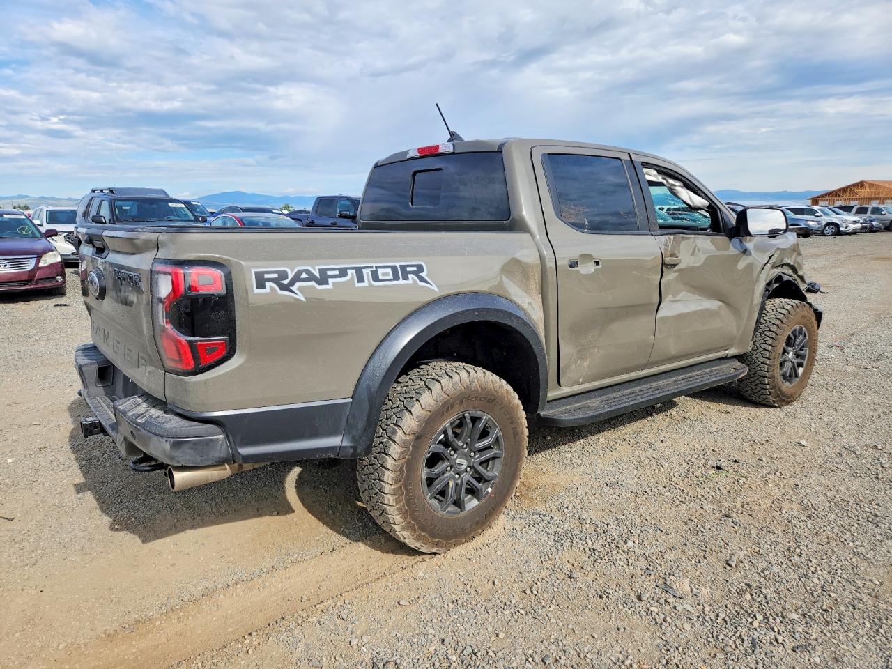 2026 Ford Ranger Raptor Gray vin: 1FTER4LR2TLE10251