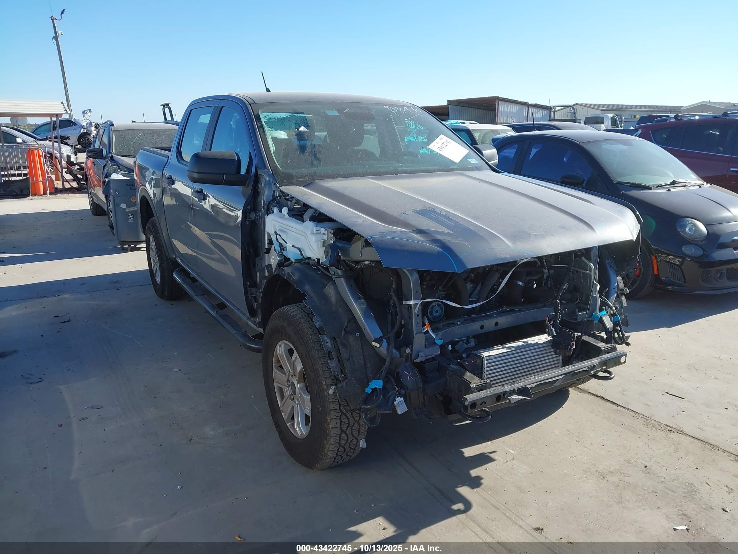 2024 Ford Ranger Xl Gray vin: 1FTER4PH2RLE00894