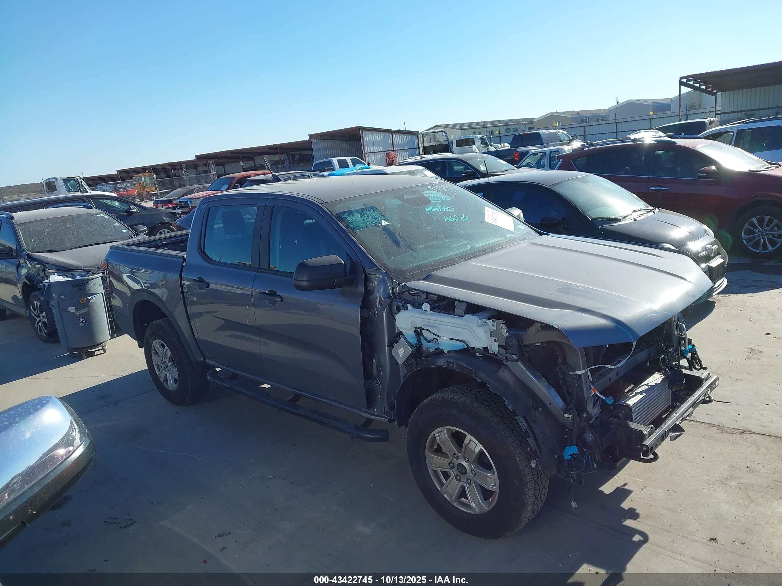 2024 Ford Ranger Xl Gray vin: 1FTER4PH2RLE00894