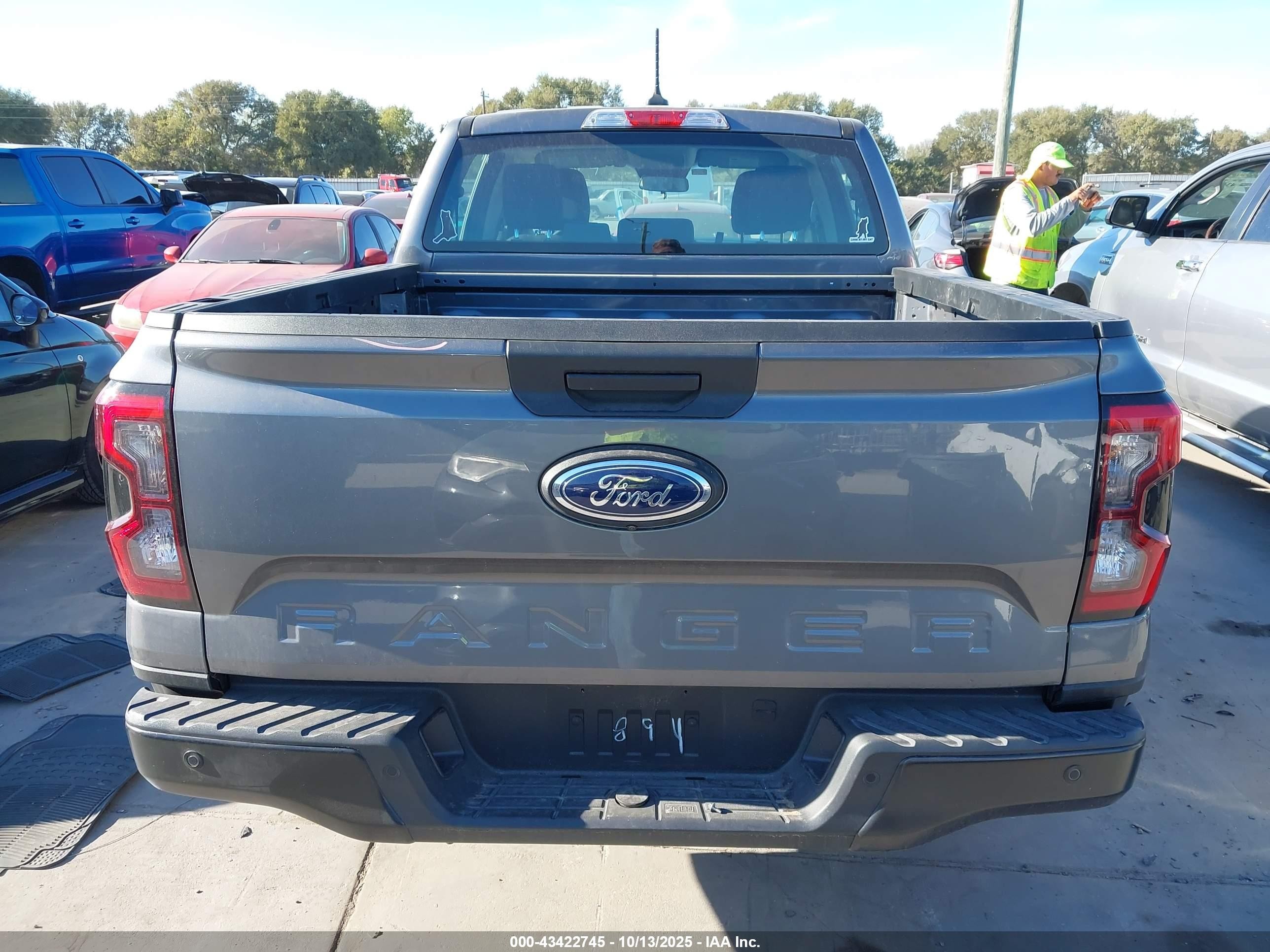 2024 Ford Ranger Xl Gray vin: 1FTER4PH2RLE00894