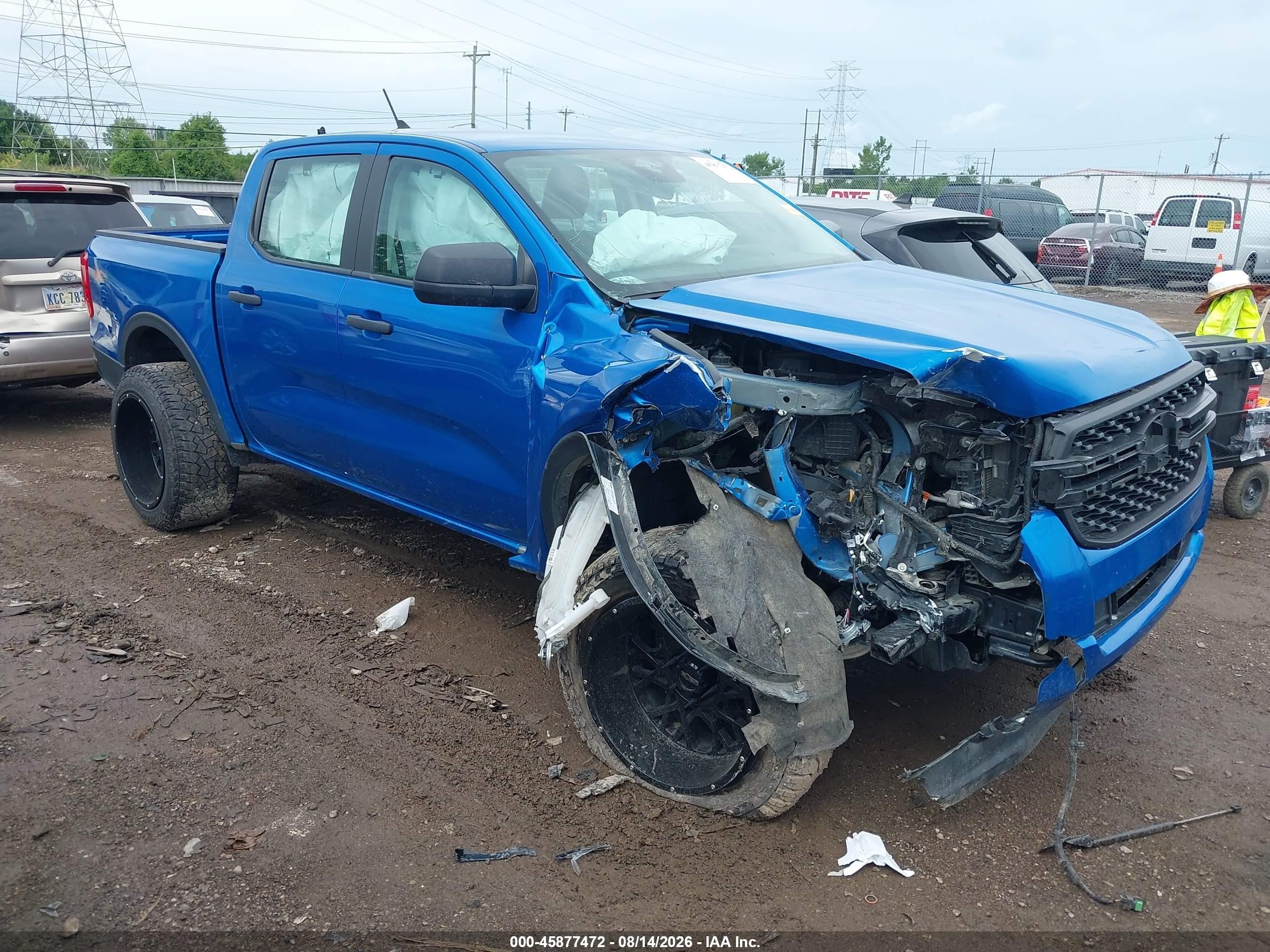 2024 Ford Ranger Xl Blue vin: 1FTER4PH7RLE43403