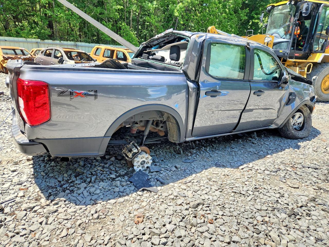2024 Ford Ranger Xl Gray vin: 1FTER4PH8RLE15867