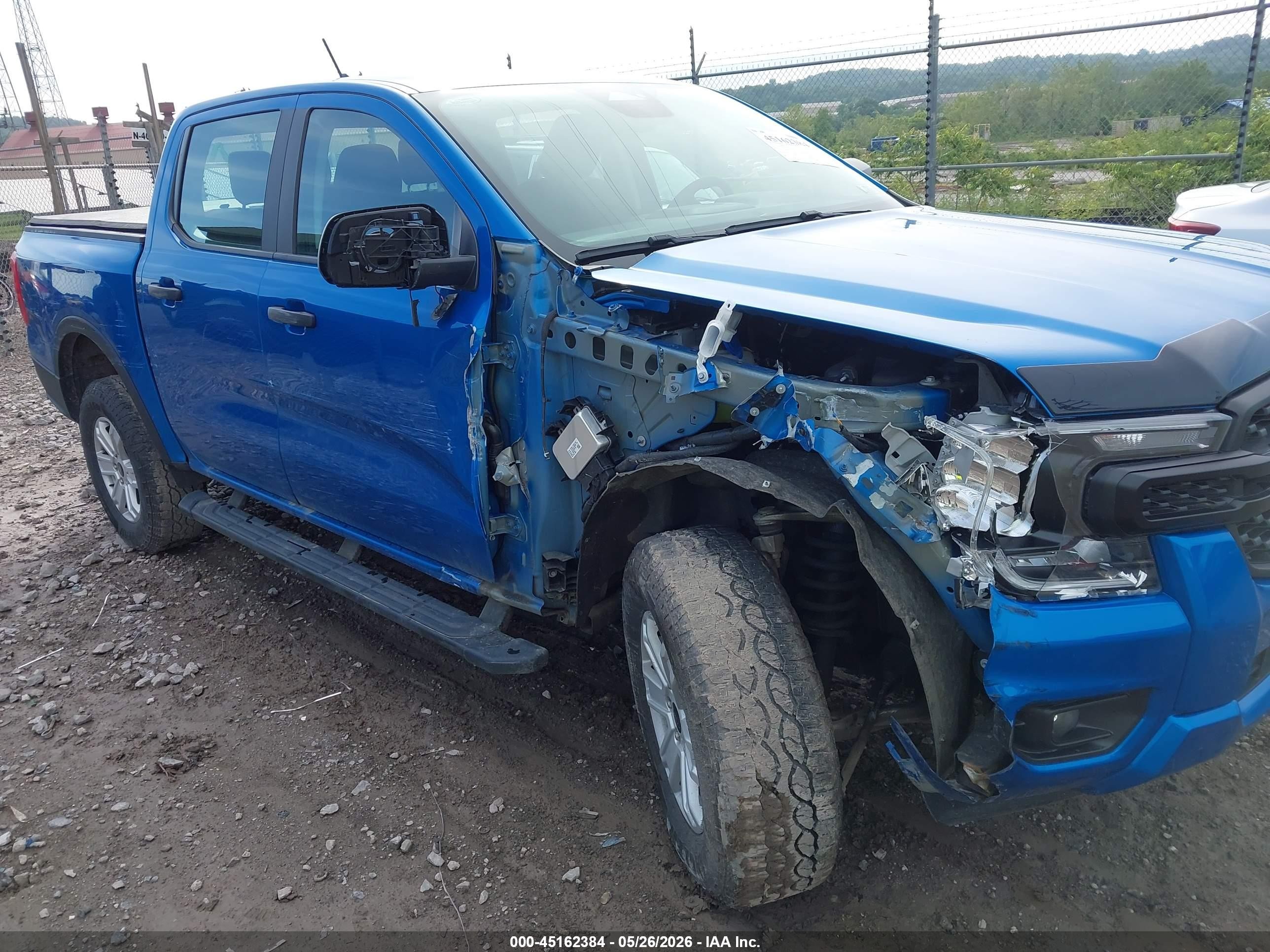 2024 Ford Ranger Xl Blue vin: 1FTER4PHXRLE00545