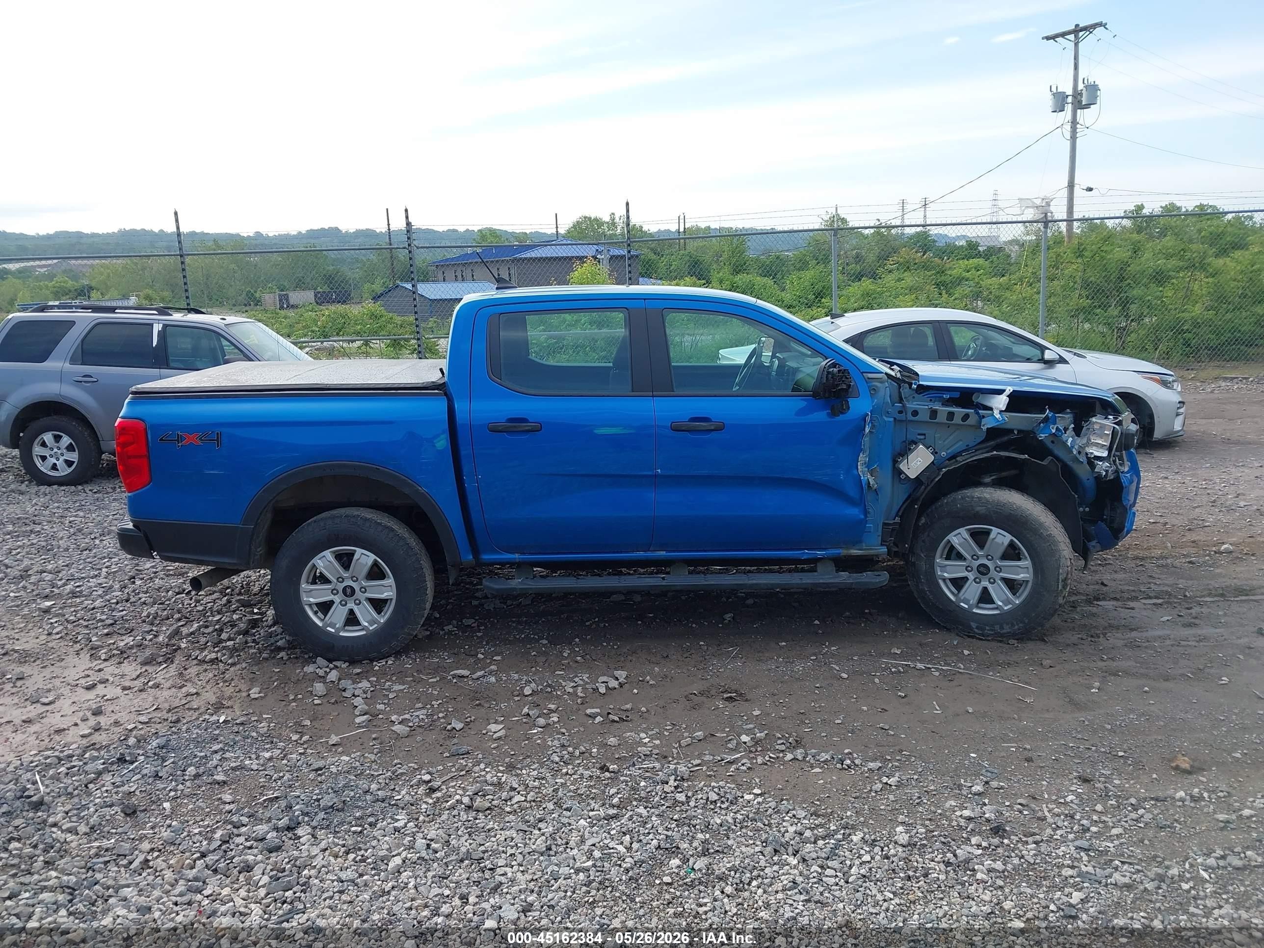 2024 Ford Ranger Xl Blue vin: 1FTER4PHXRLE00545