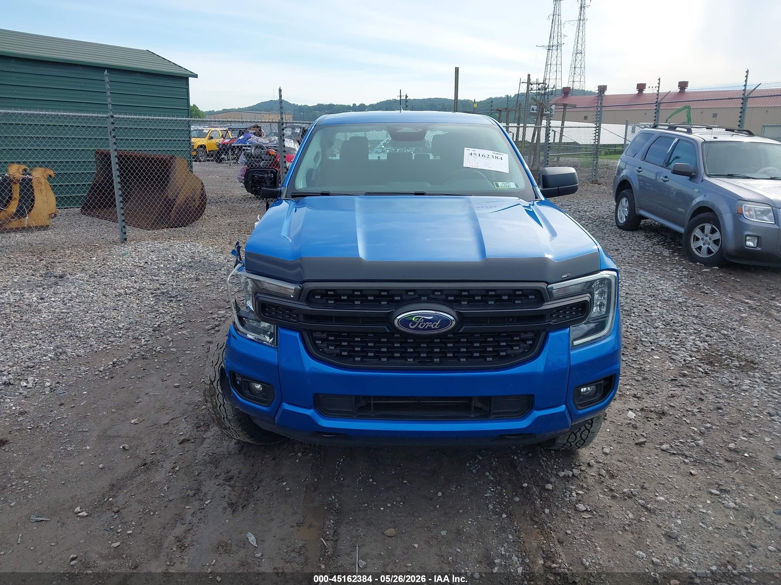 2024 Ford Ranger Xl Blue vin: 1FTER4PHXRLE00545