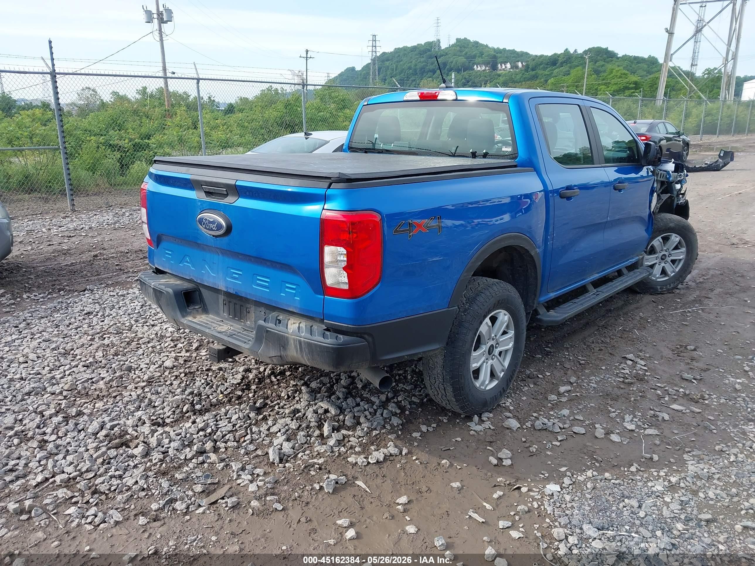 2024 Ford Ranger Xl Blue vin: 1FTER4PHXRLE00545