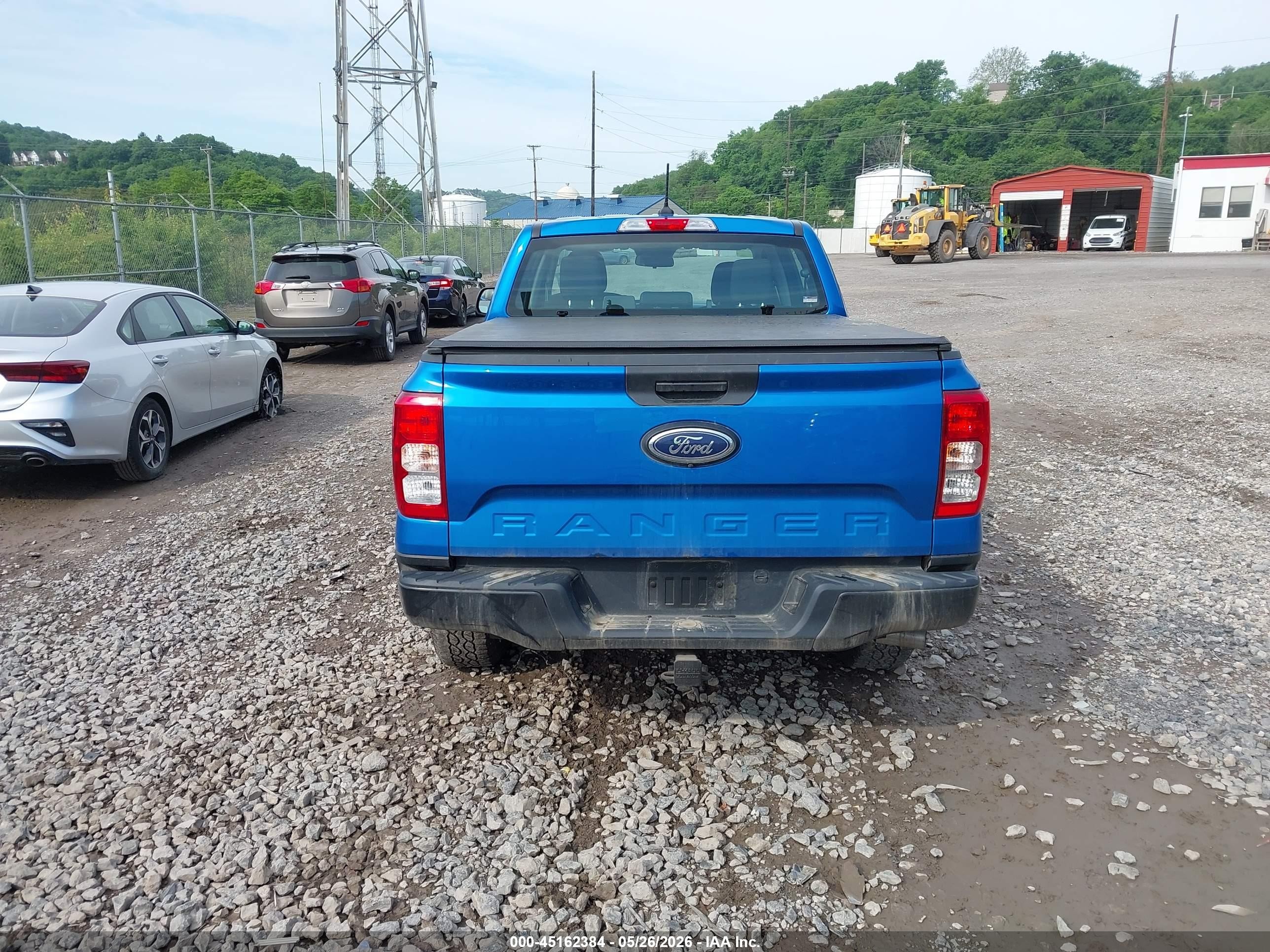 2024 Ford Ranger Xl Blue vin: 1FTER4PHXRLE00545