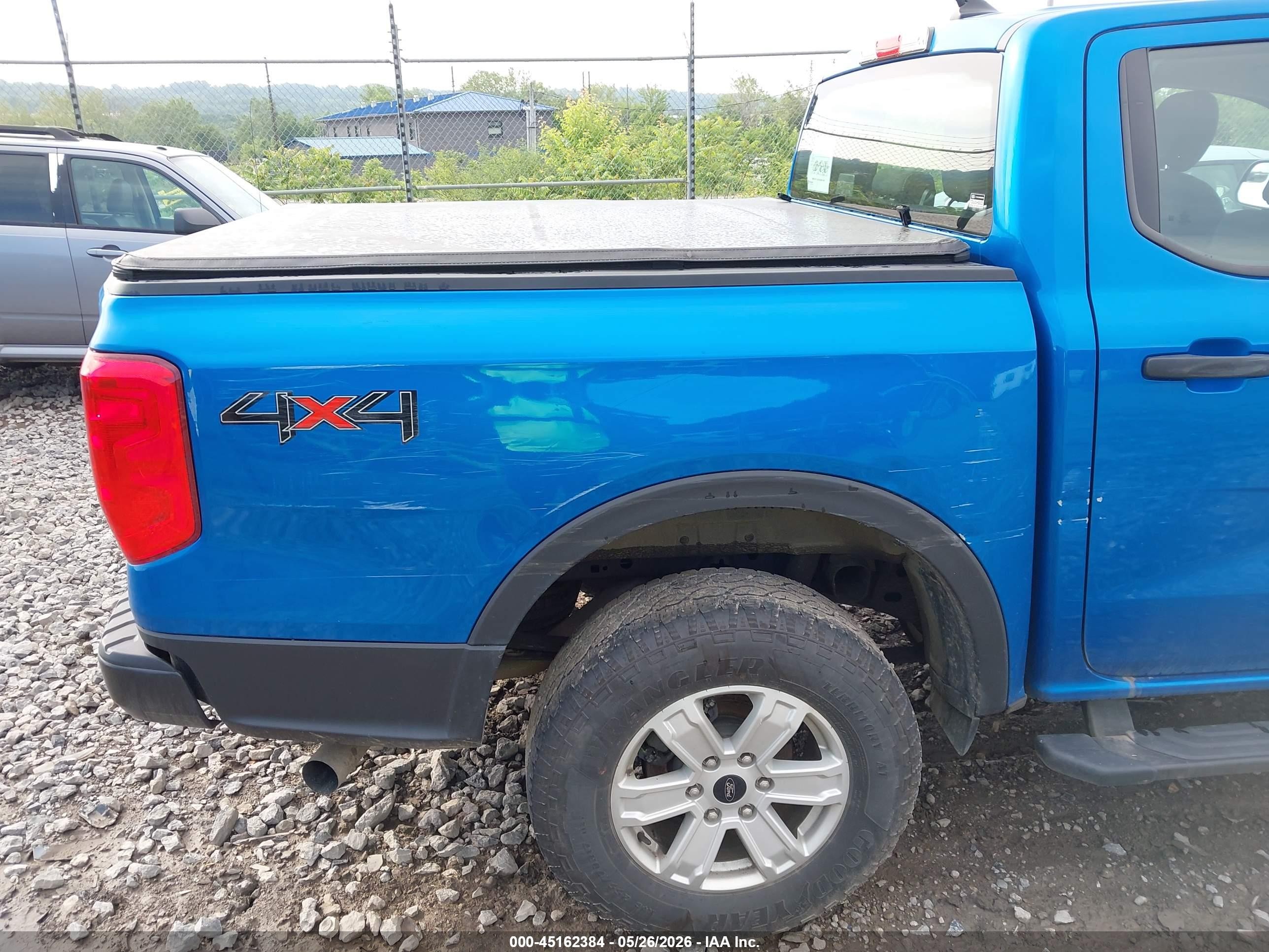 2024 Ford Ranger Xl Blue vin: 1FTER4PHXRLE00545