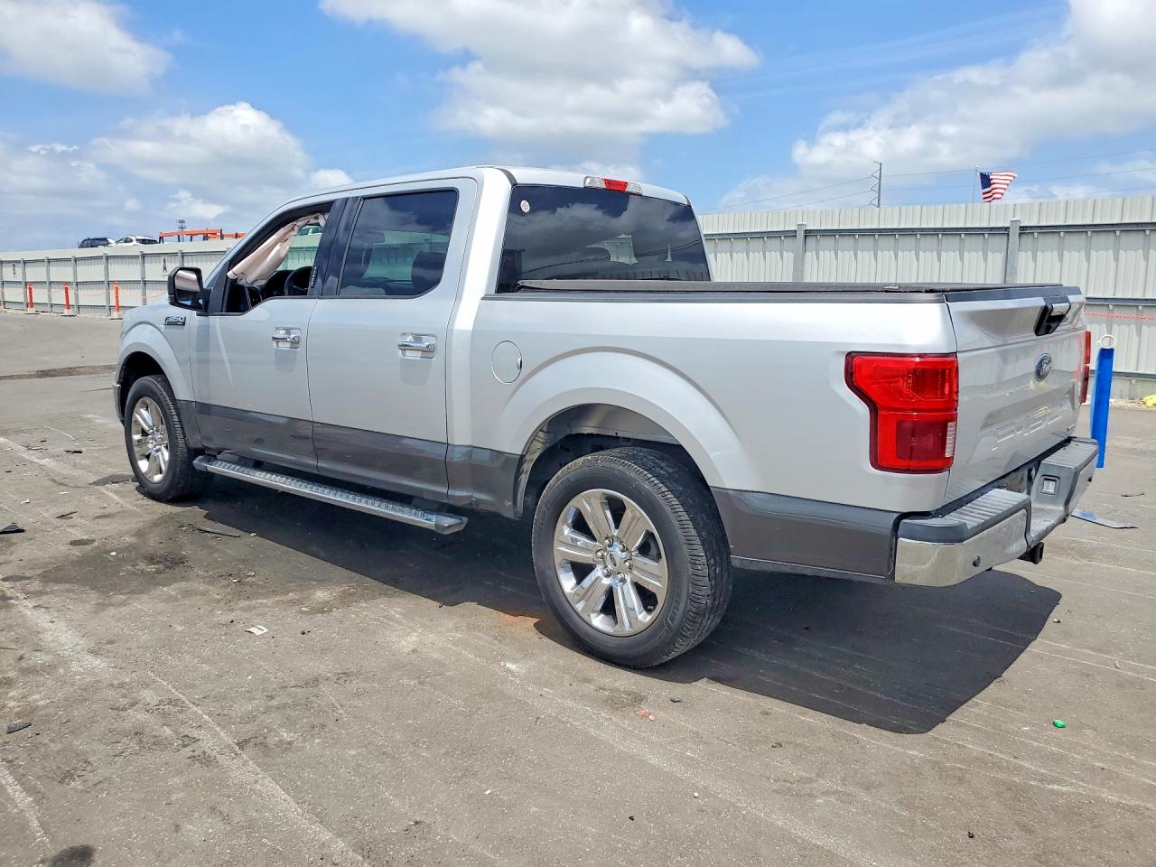 2019 Ford F150 Supercrew Silver vin: 1FTEW1C42KKF30583