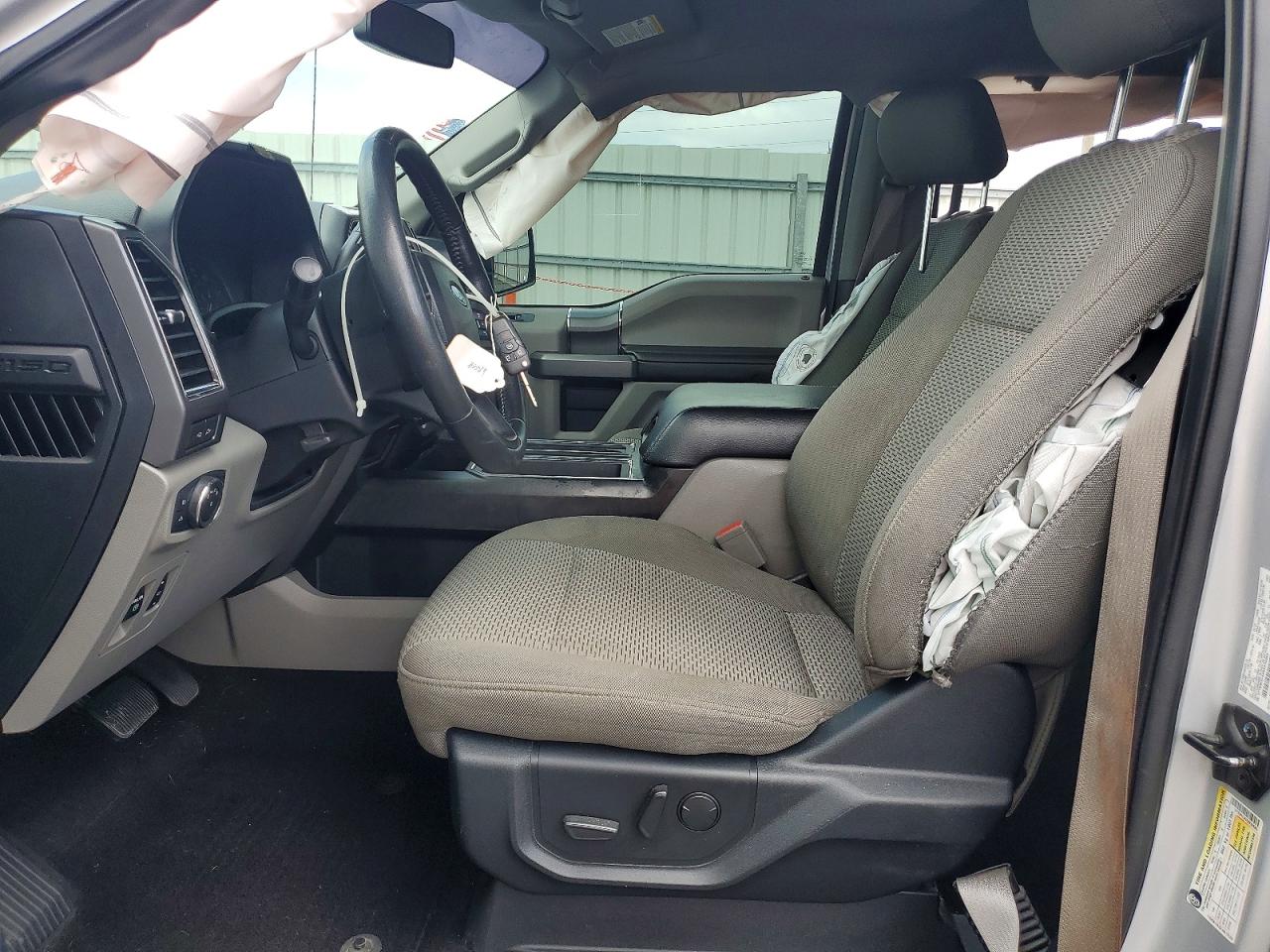 2019 Ford F150 Supercrew Silver vin: 1FTEW1C42KKF30583
