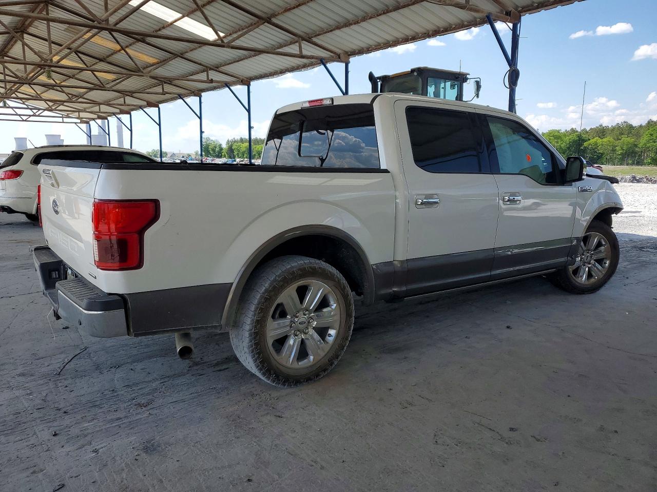 2019 Ford F150 Supercrew White vin: 1FTEW1C45KFD42102