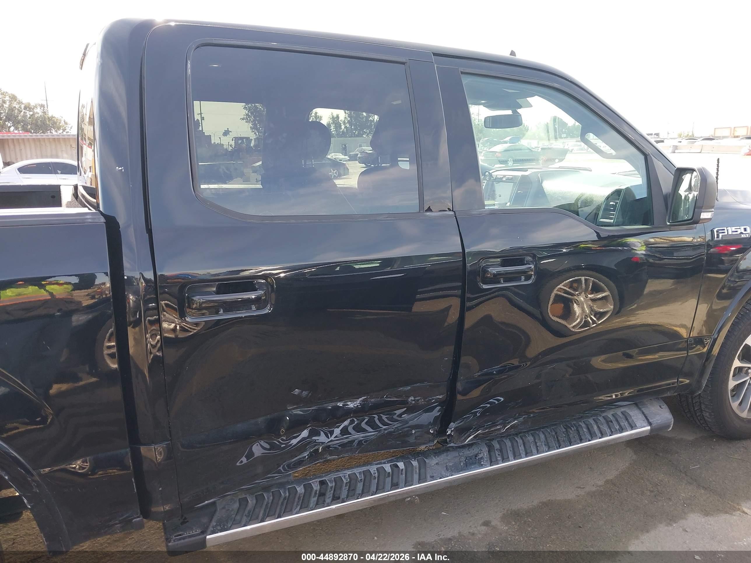 2020 Ford F-150 Xlt Black vin: 1FTEW1C48LKE63554