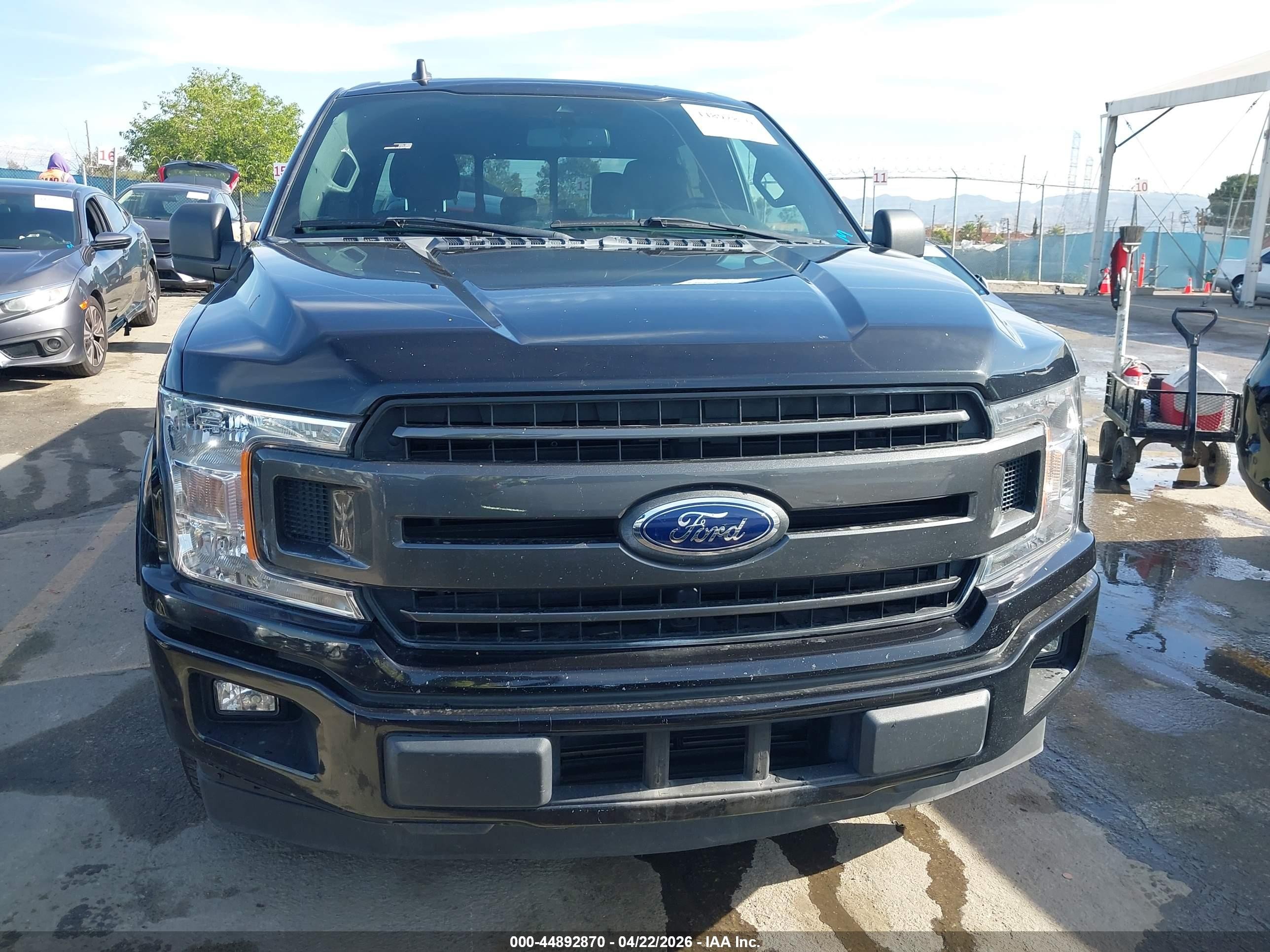 2020 Ford F-150 Xlt Black vin: 1FTEW1C48LKE63554