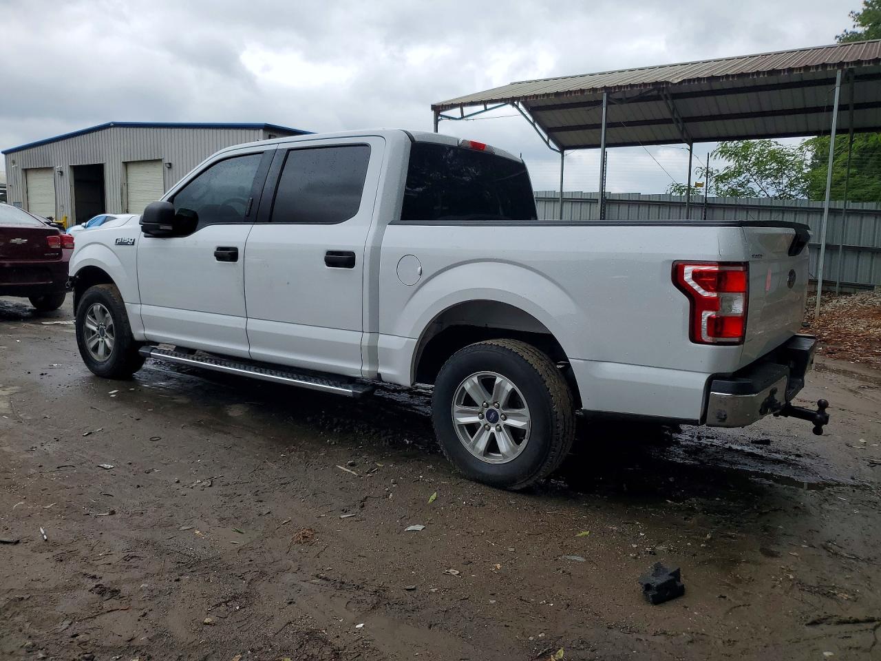 2019 Ford F150 Supercrew White vin: 1FTEW1C51KKC90256