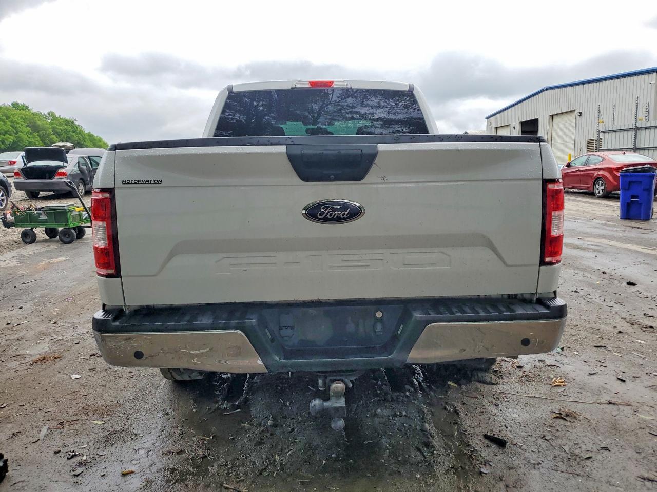 2019 Ford F150 Supercrew White vin: 1FTEW1C51KKC90256