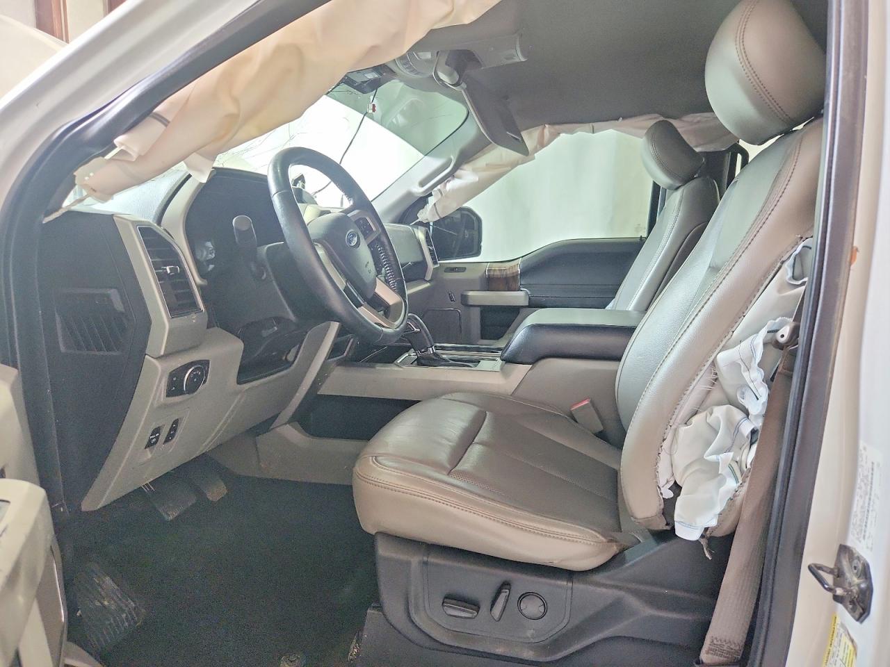 2019 Ford F150 Supercrew White vin: 1FTEW1C52KFD09213