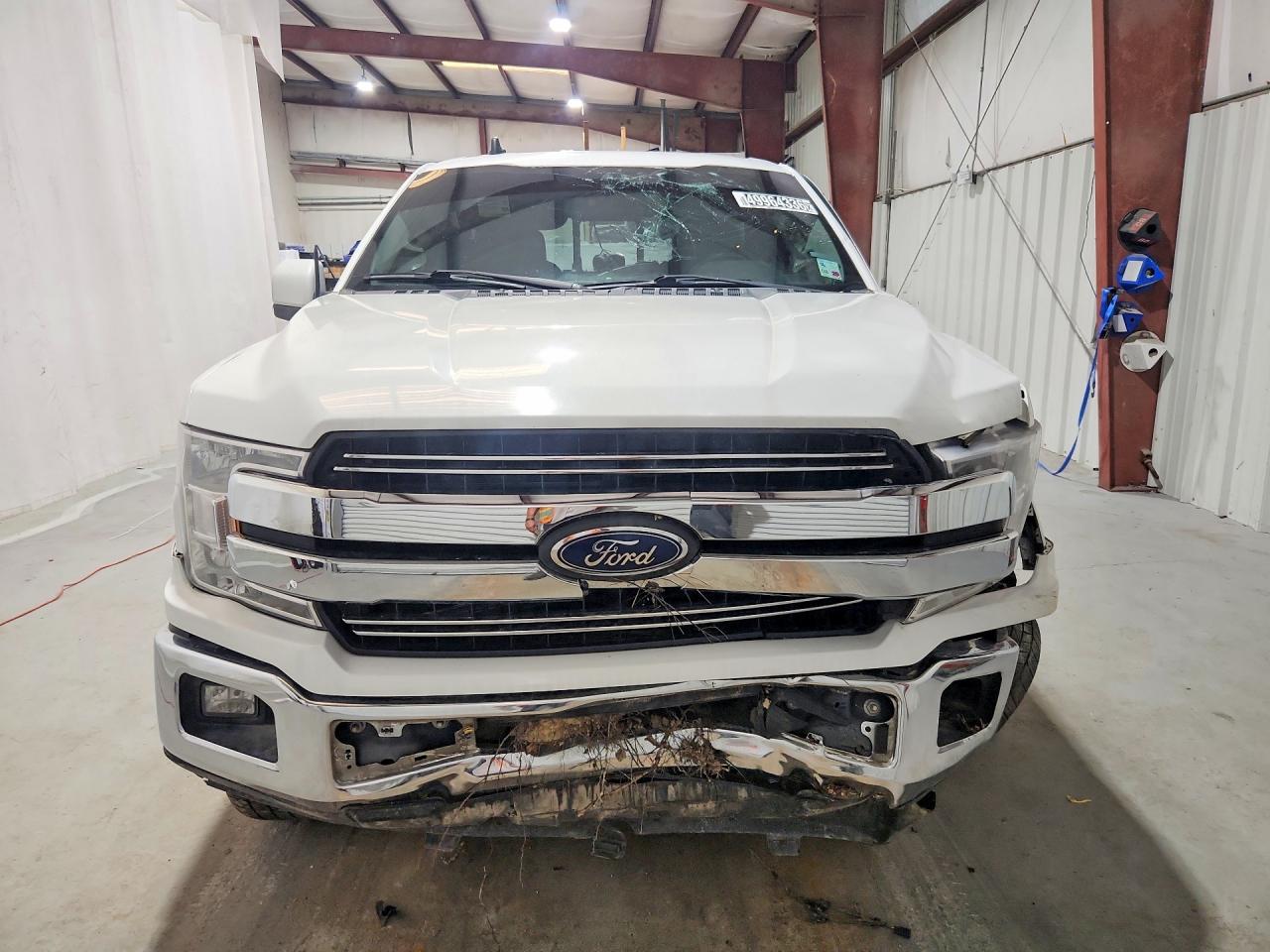 2019 Ford F150 Supercrew White vin: 1FTEW1C52KFD09213