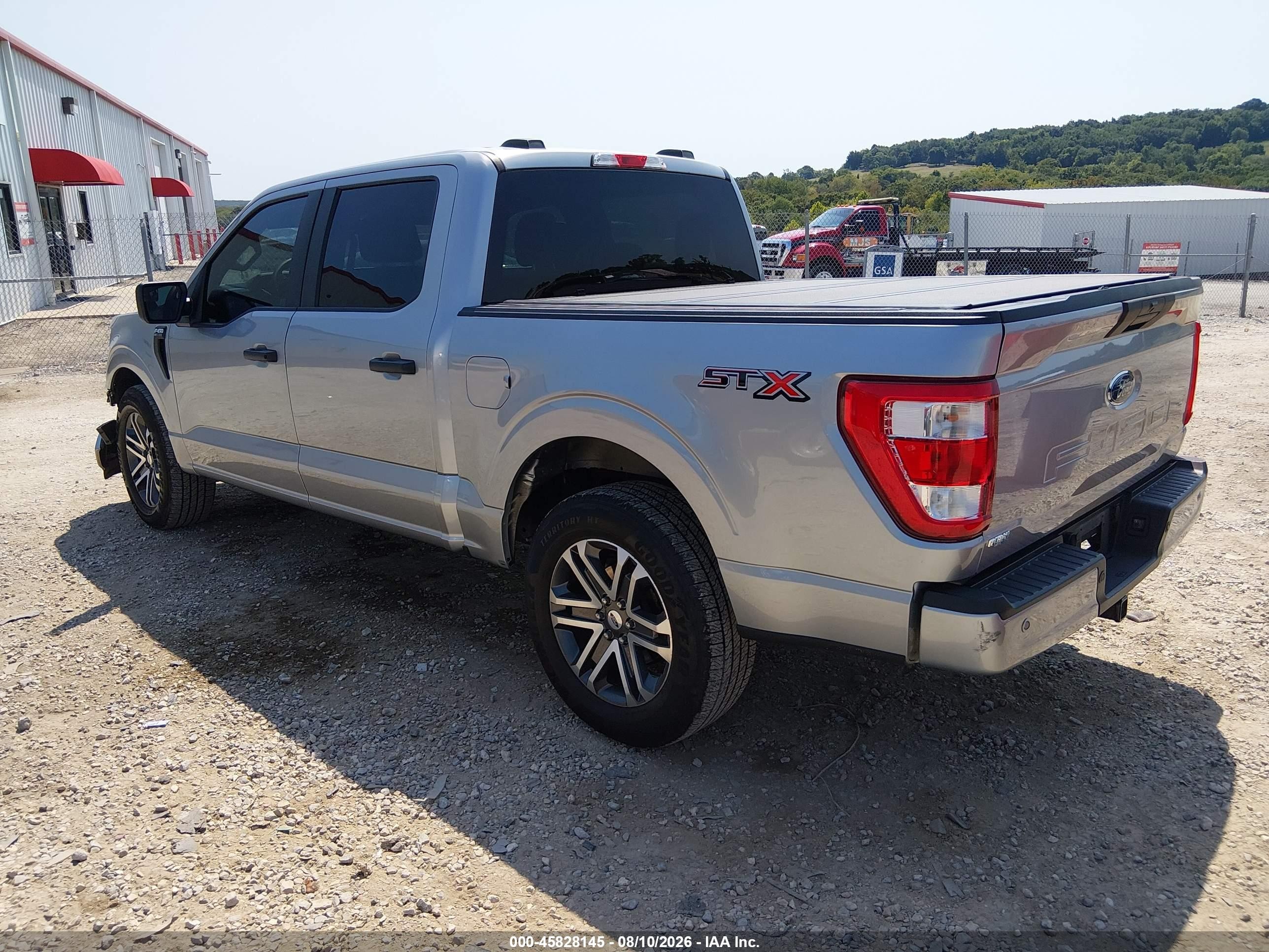 2022 Ford F-150 Xl Silver vin: 1FTEW1C52NKE94780