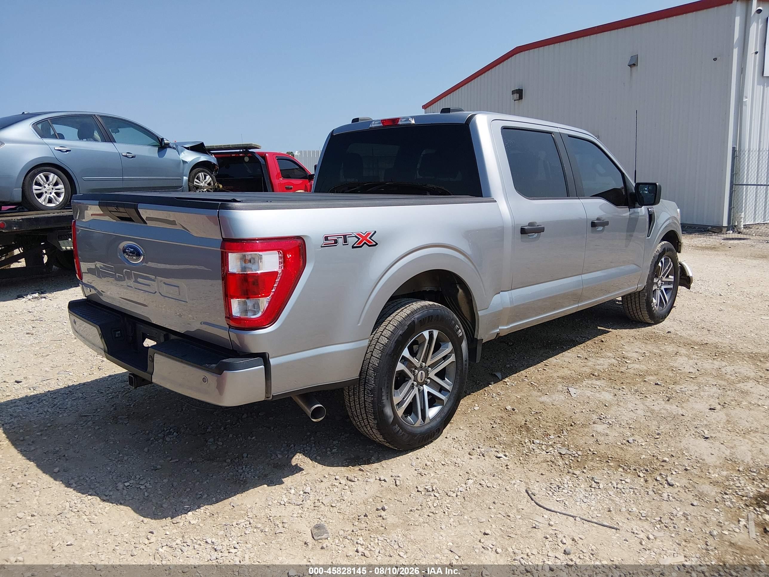 2022 Ford F-150 Xl Silver vin: 1FTEW1C52NKE94780