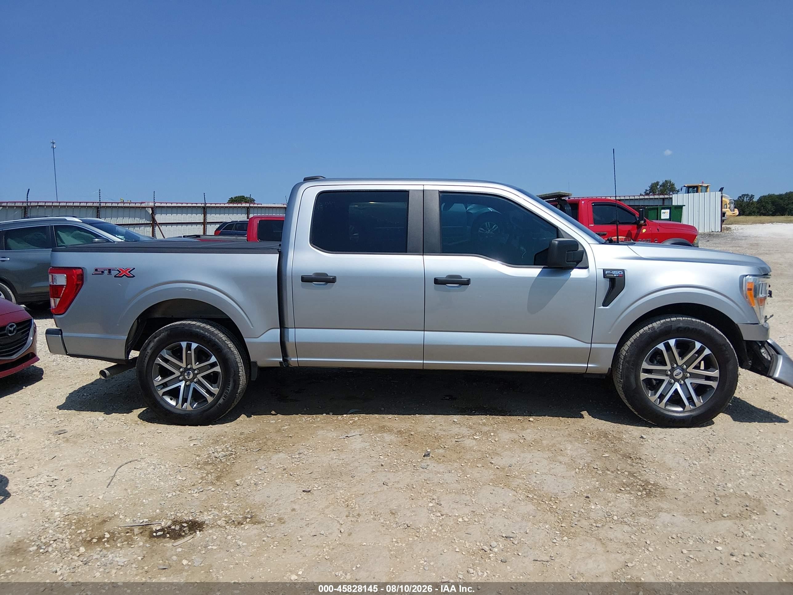 2022 Ford F-150 Xl Silver vin: 1FTEW1C52NKE94780