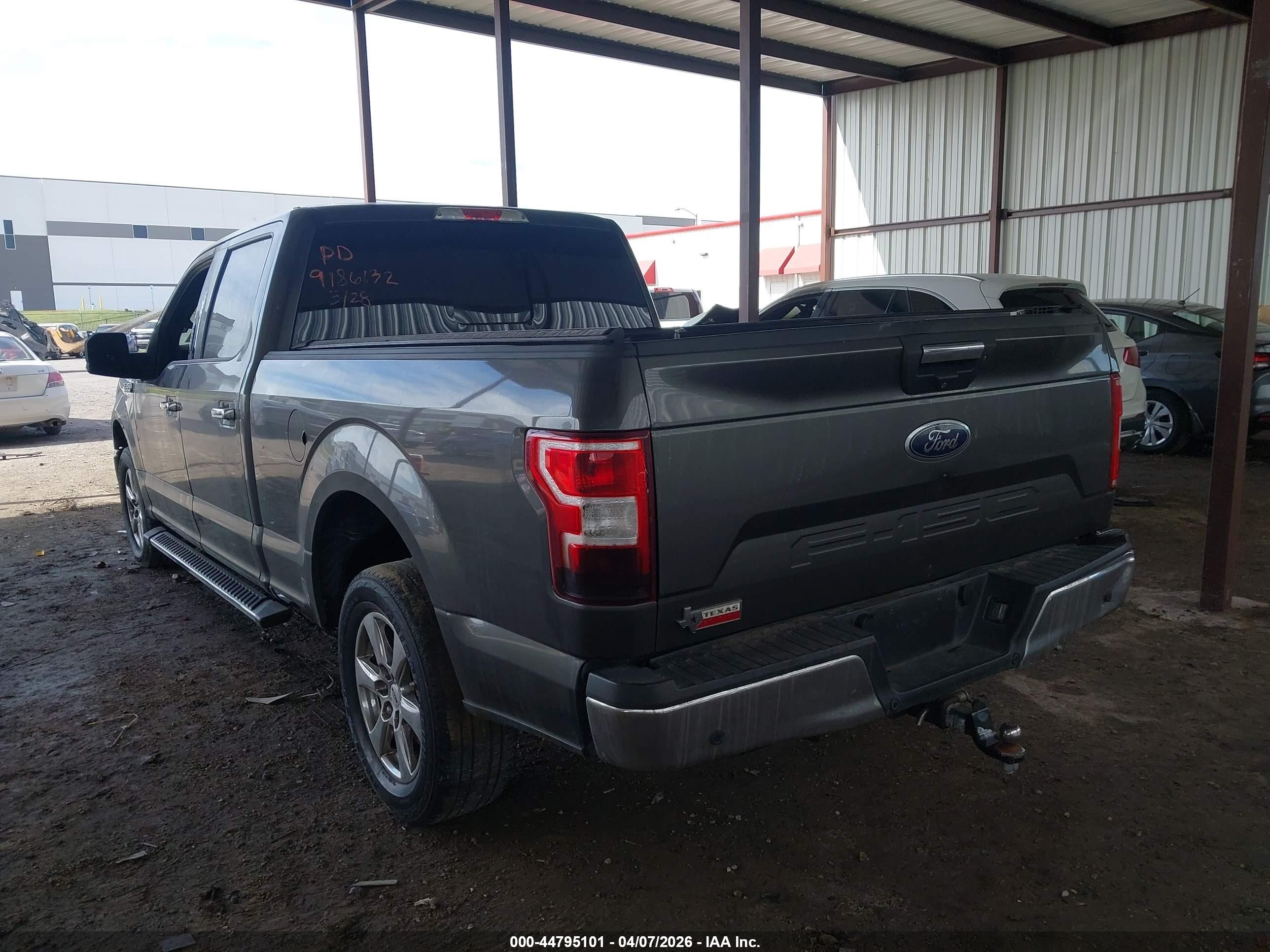 2018 Ford F-150 Xlt Gray vin: 1FTEW1C56JKC21691