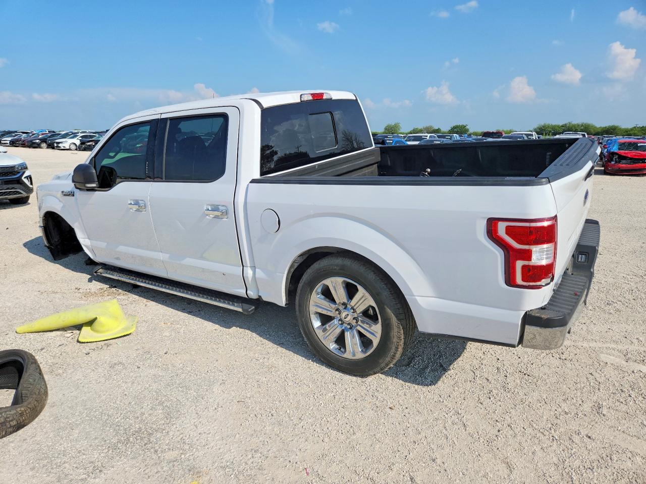 2019 Ford F150 Supercrew Белый vin: 1FTEW1C58KKD44197