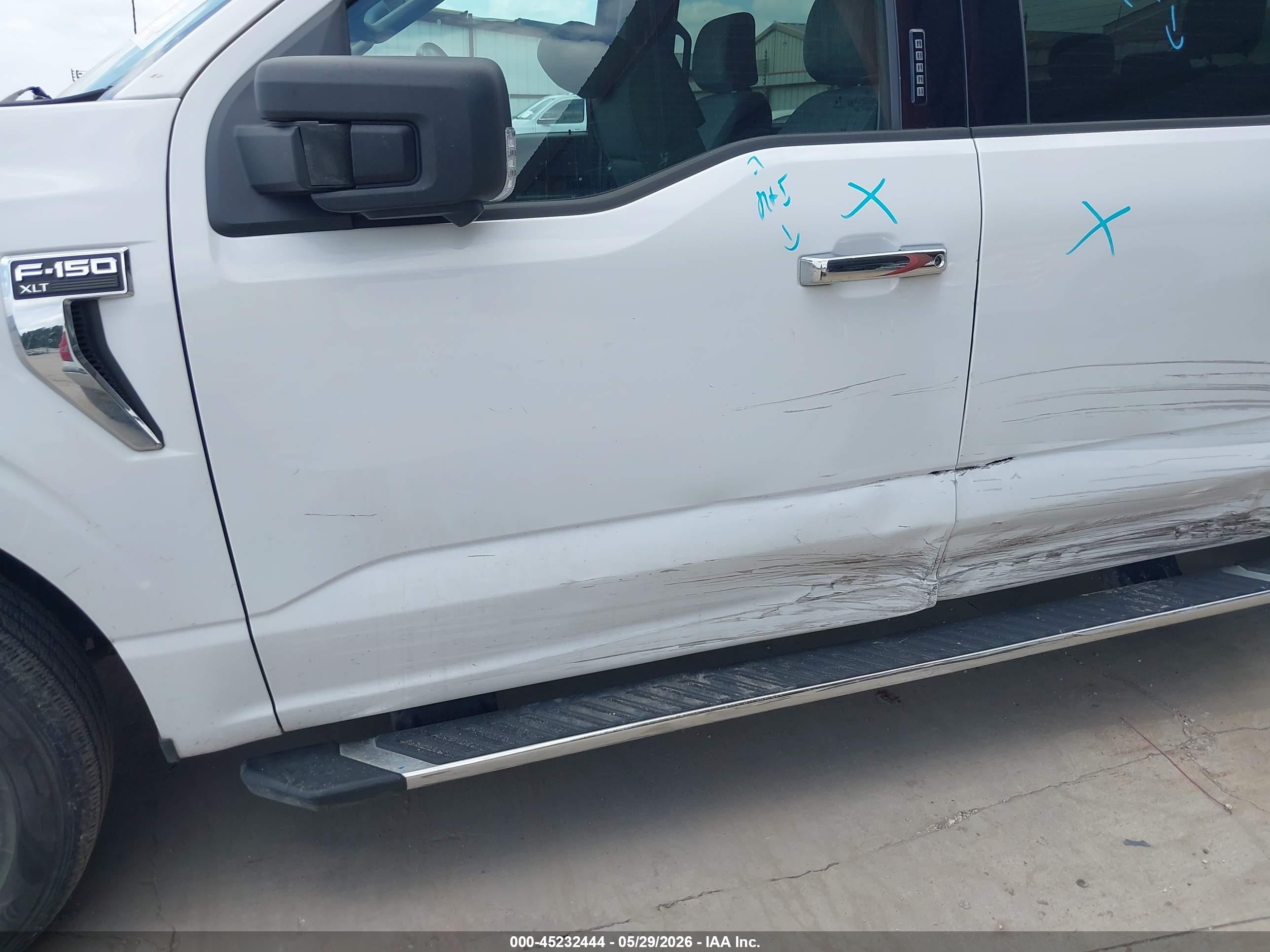 2022 Ford F-150 Xlt Белый vin: 1FTEW1C58NKE19016