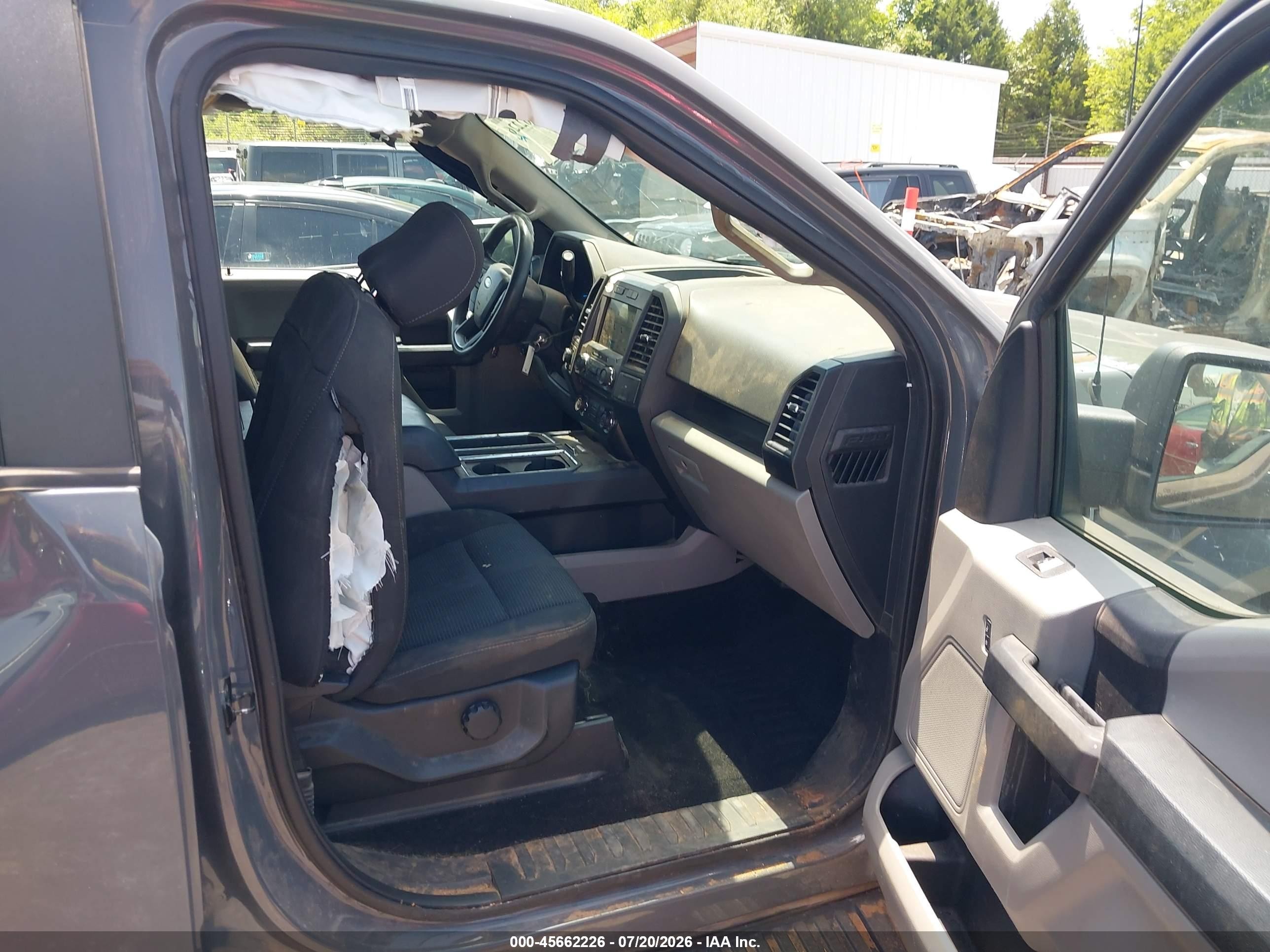 2018 Ford F-150 Xl Gray vin: 1FTEW1C5XJFB27290
