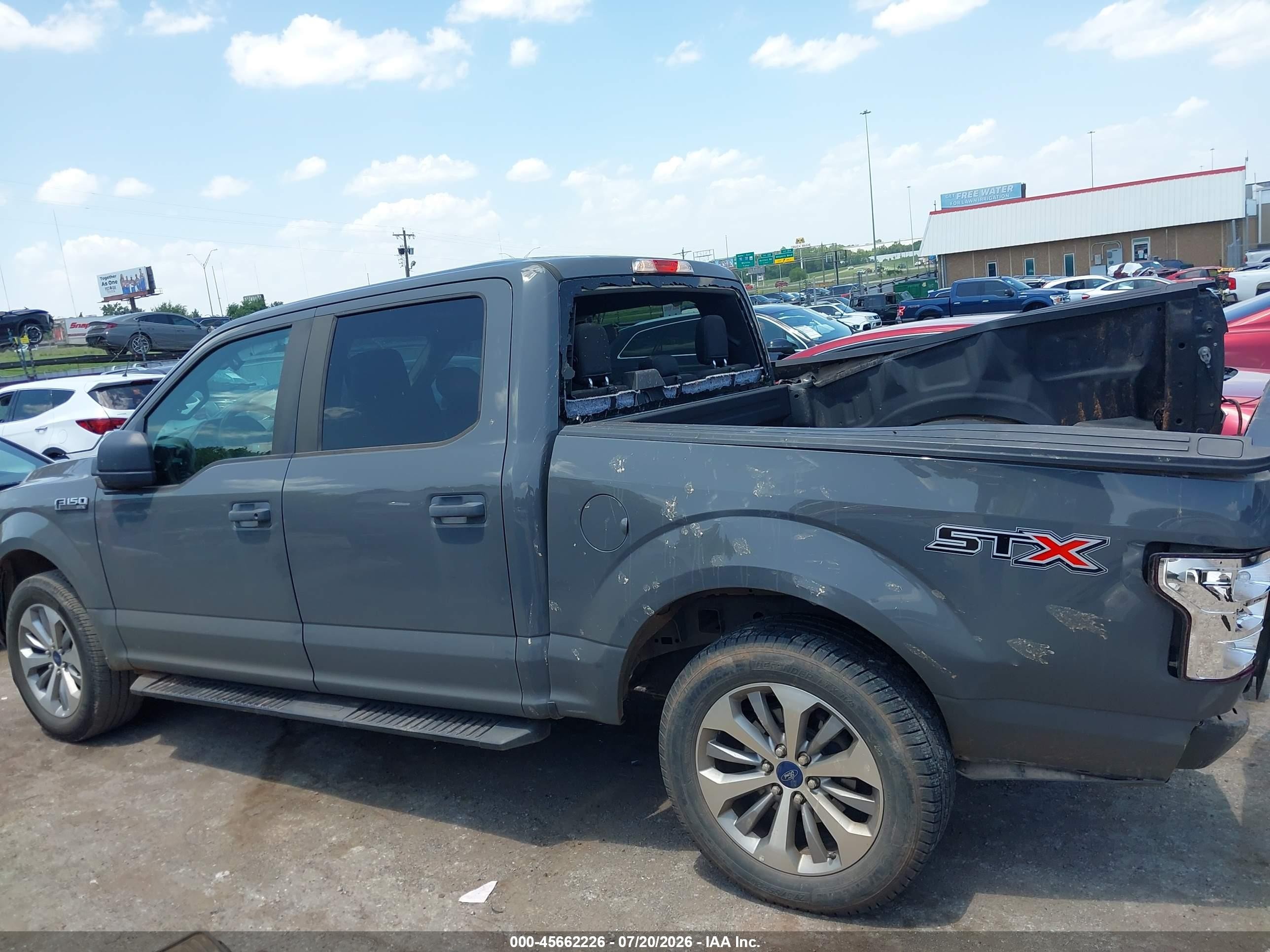 2018 Ford F-150 Xl Gray vin: 1FTEW1C5XJFB27290