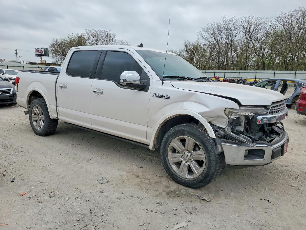 2019 Ford F-150 White vin: 1FTEW1C5XKKE77883