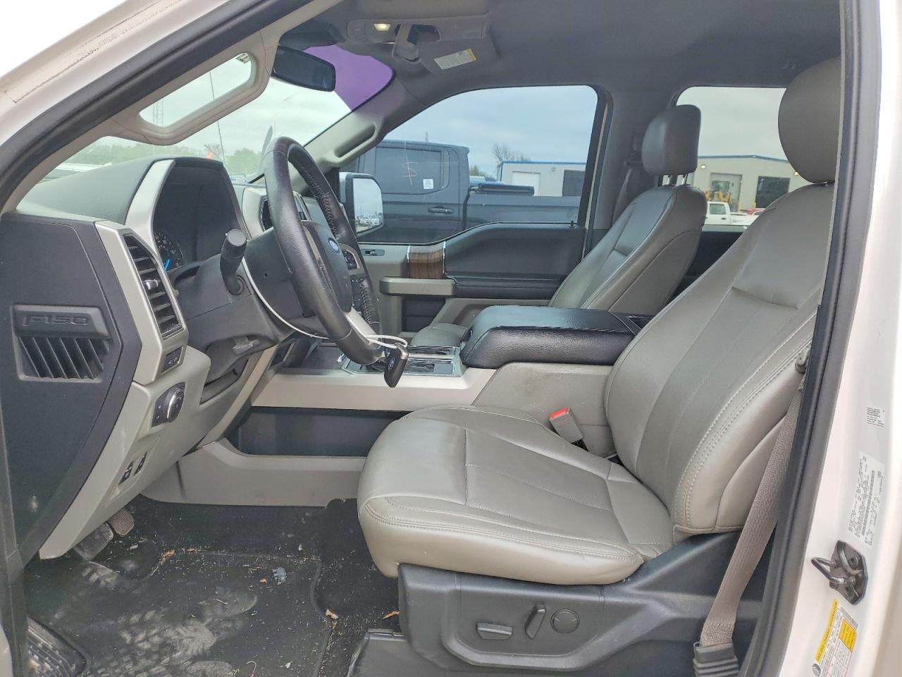 2019 Ford F-150 White vin: 1FTEW1C5XKKE77883