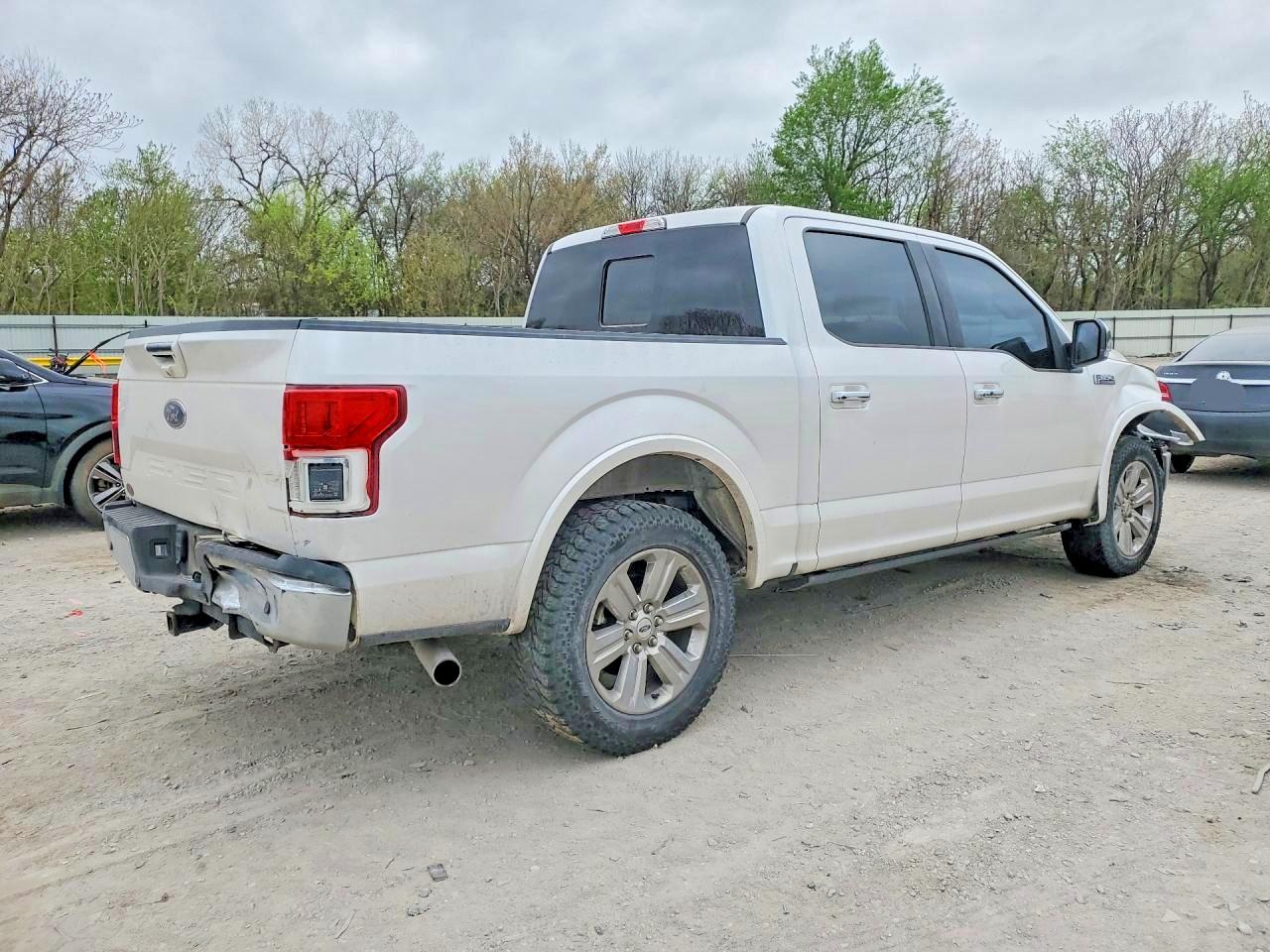 2019 Ford F-150 White vin: 1FTEW1C5XKKE77883