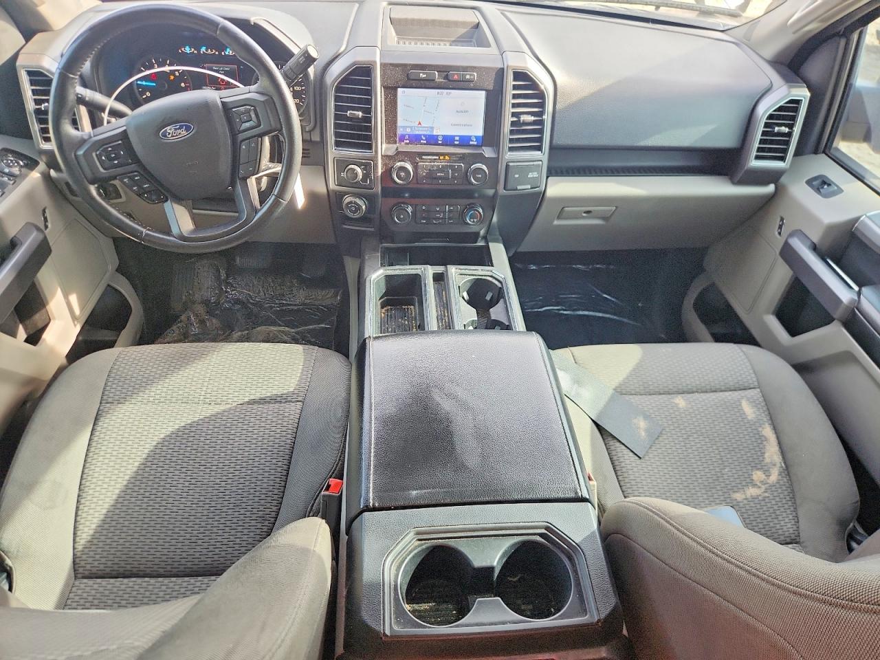 2020 Ford F150 Supercrew Silver vin: 1FTEW1C5XLFA77168