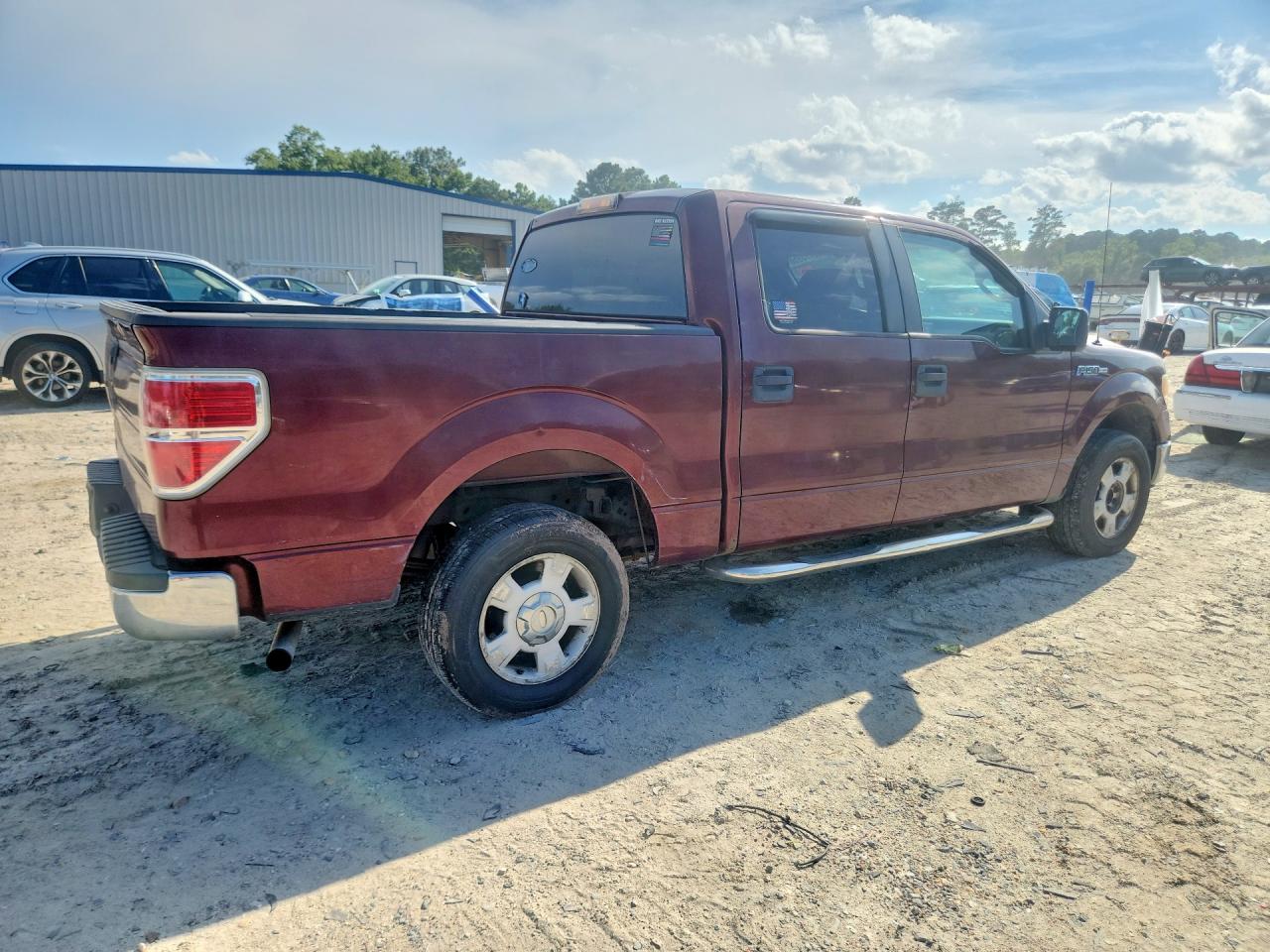 2010 Ford F150 Supercrew Red vin: 1FTEW1C80AFA69149