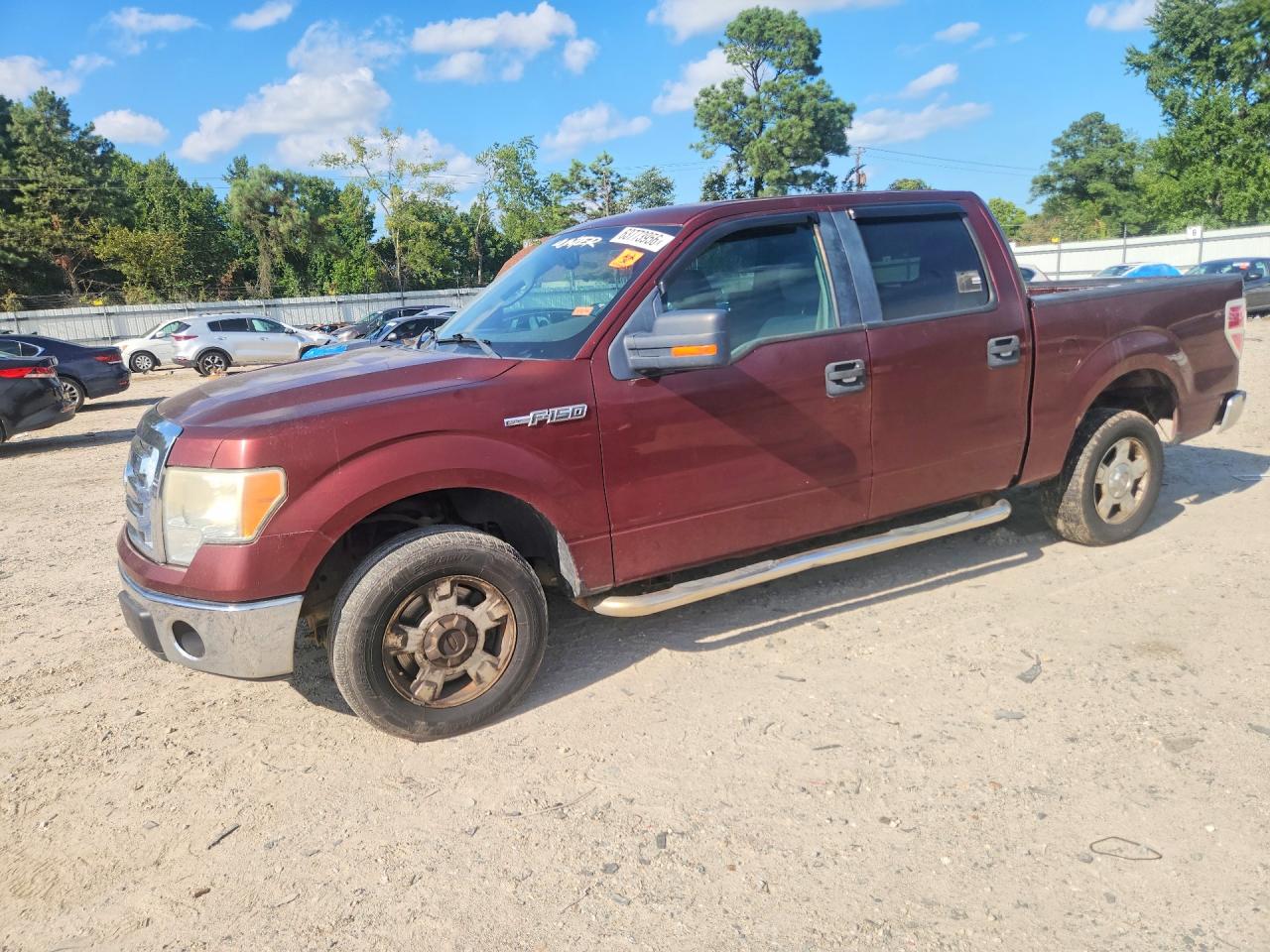 2010 Ford F150 Supercrew Red vin: 1FTEW1C80AFA69149