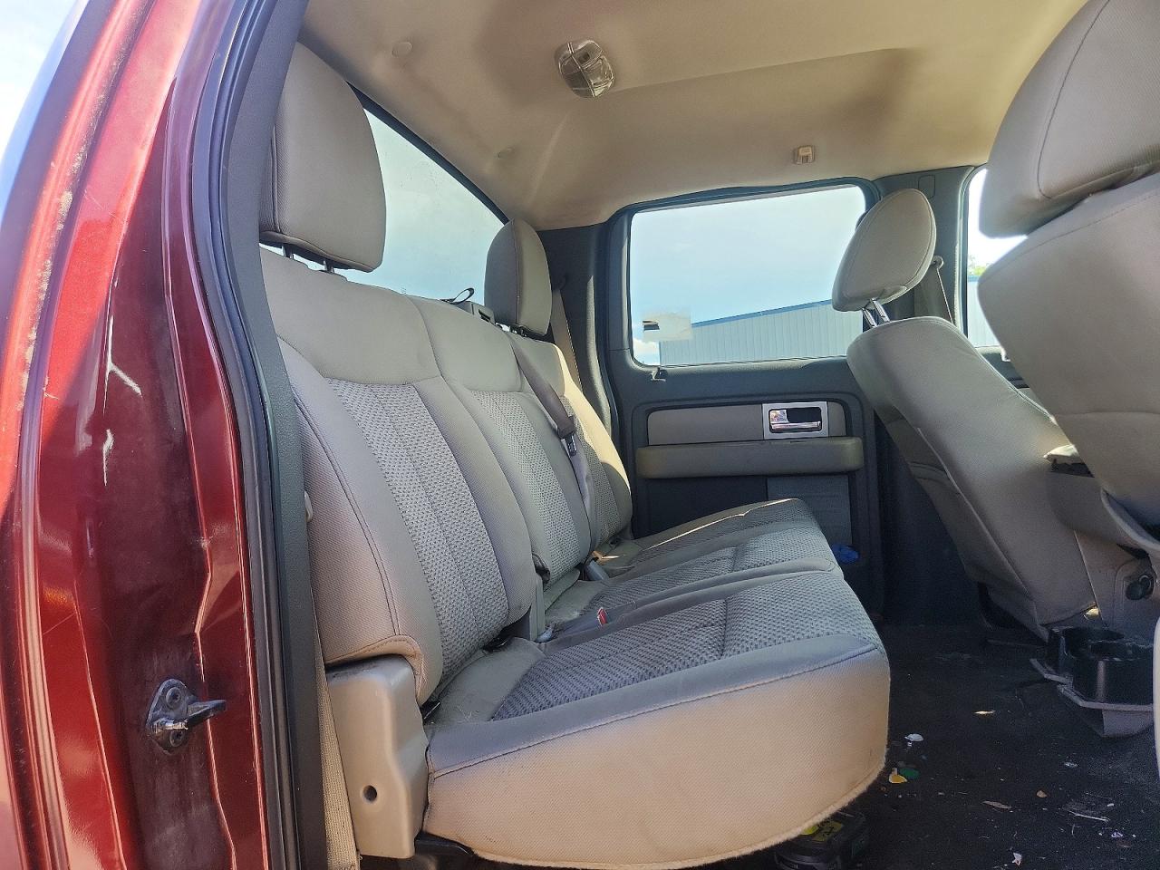 2010 Ford F150 Supercrew Red vin: 1FTEW1C80AFA69149