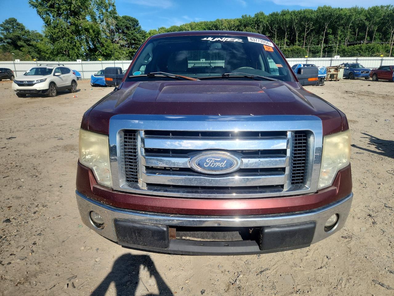2010 Ford F150 Supercrew Red vin: 1FTEW1C80AFA69149