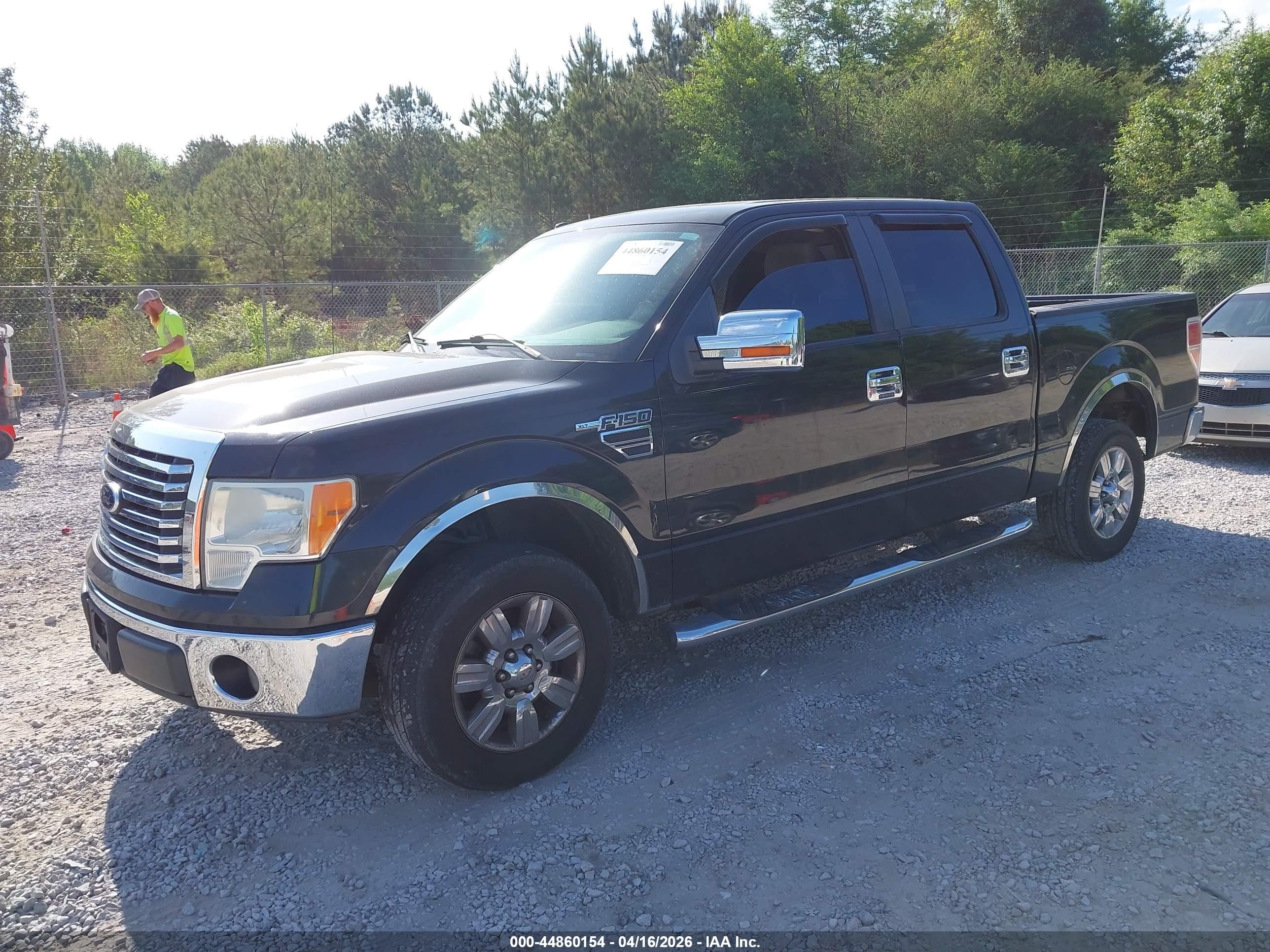 2010 Ford F-150 Fx2 Sport/xl/xlt Black vin: 1FTEW1C80AFA98134