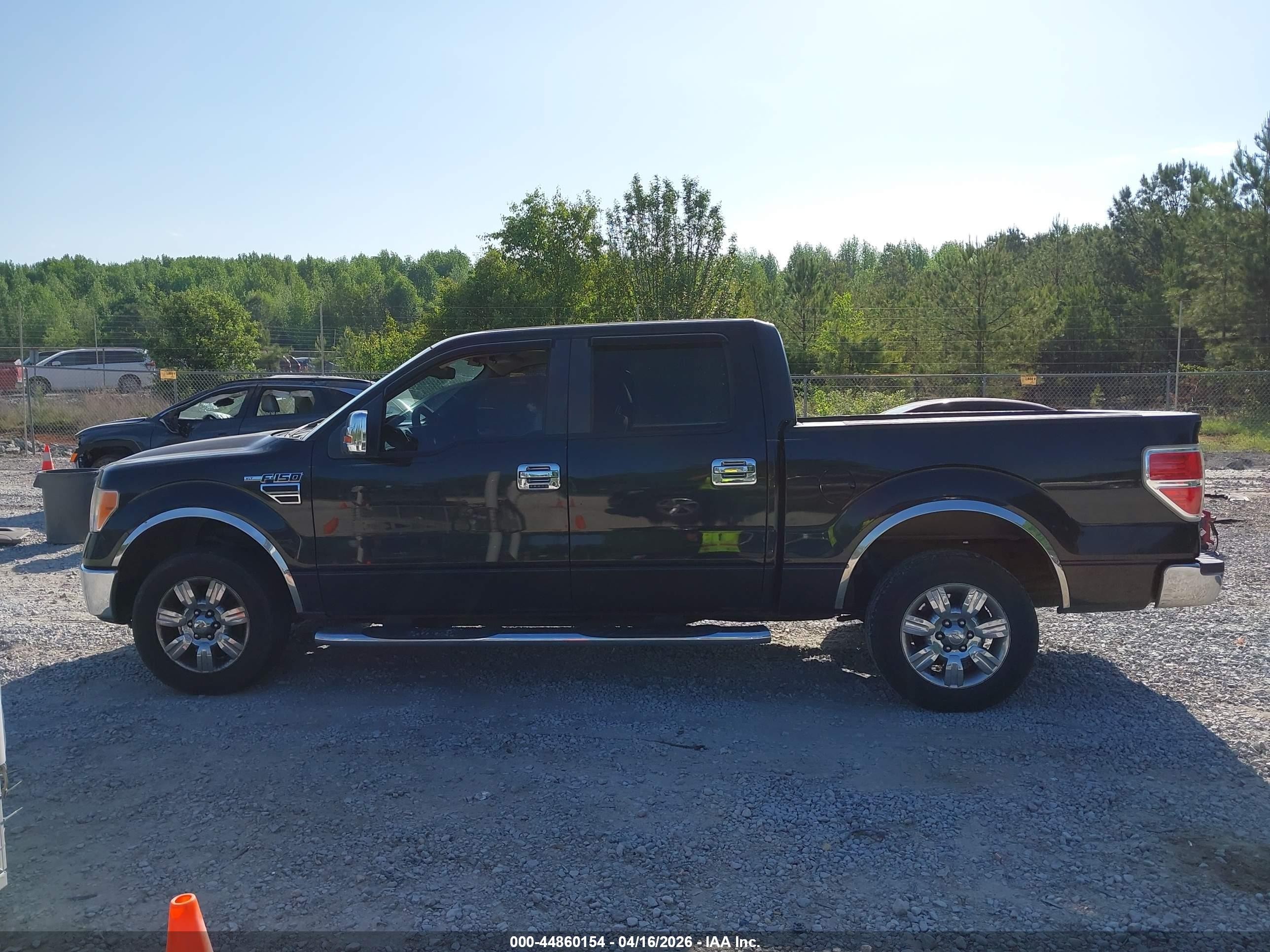 2010 Ford F-150 Fx2 Sport/xl/xlt Black vin: 1FTEW1C80AFA98134