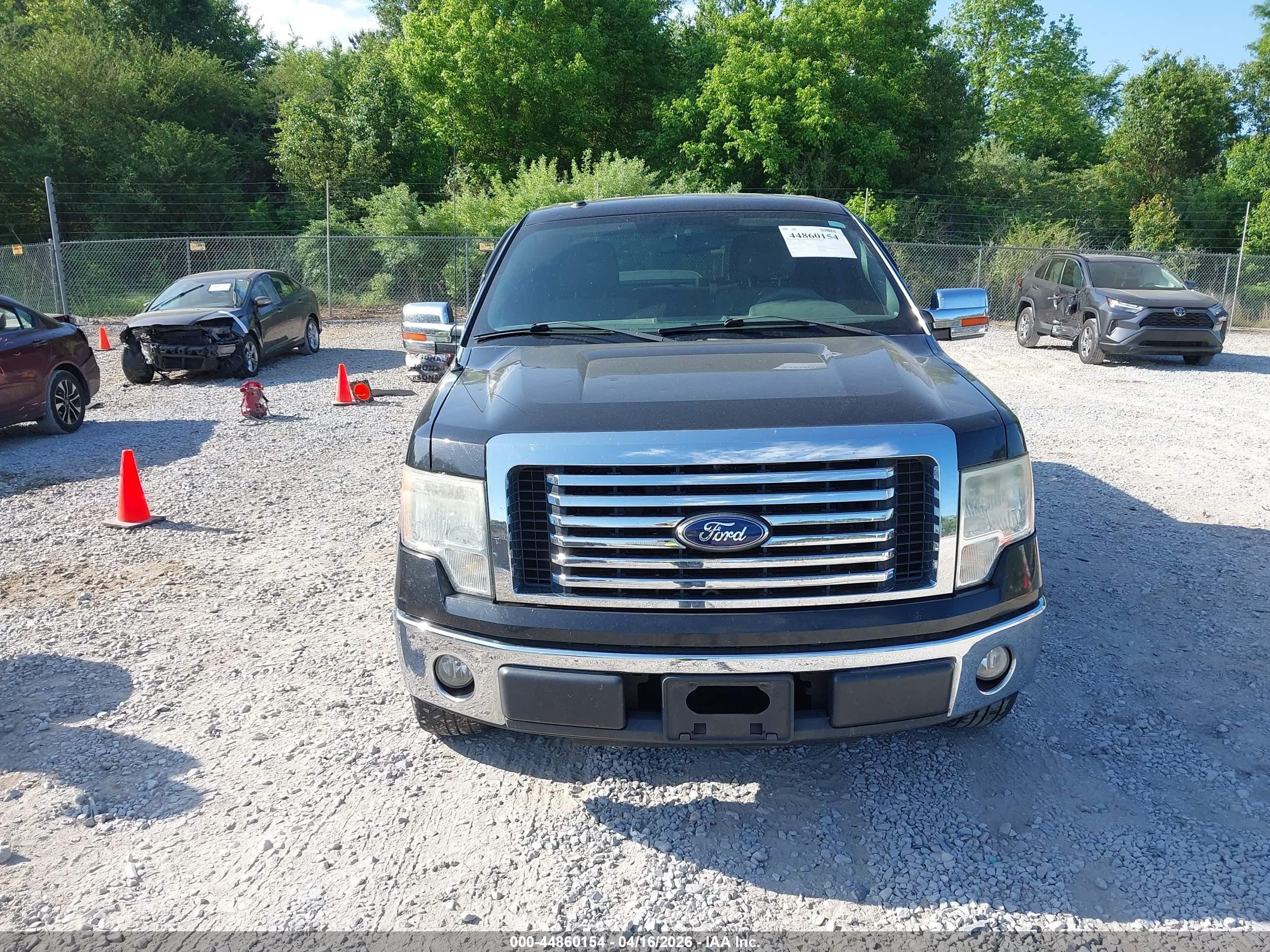 2010 Ford F-150 Fx2 Sport/xl/xlt Black vin: 1FTEW1C80AFA98134